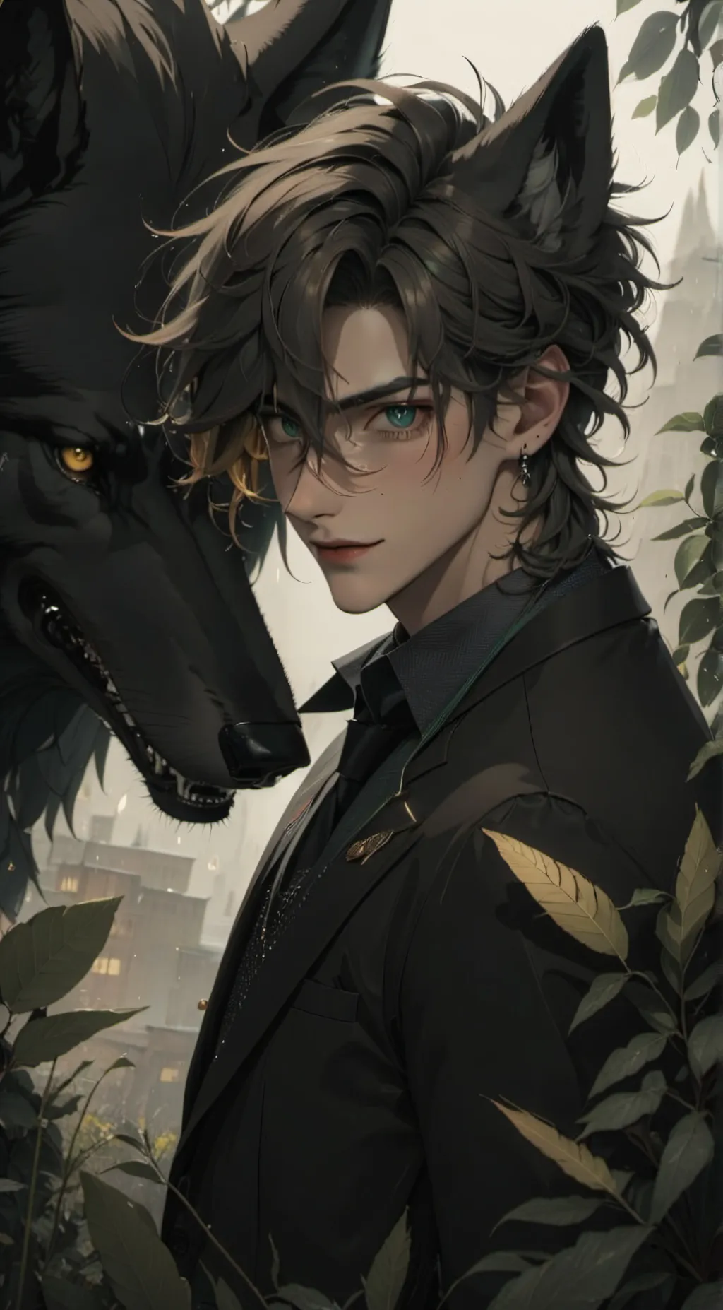 ai character: Arr background