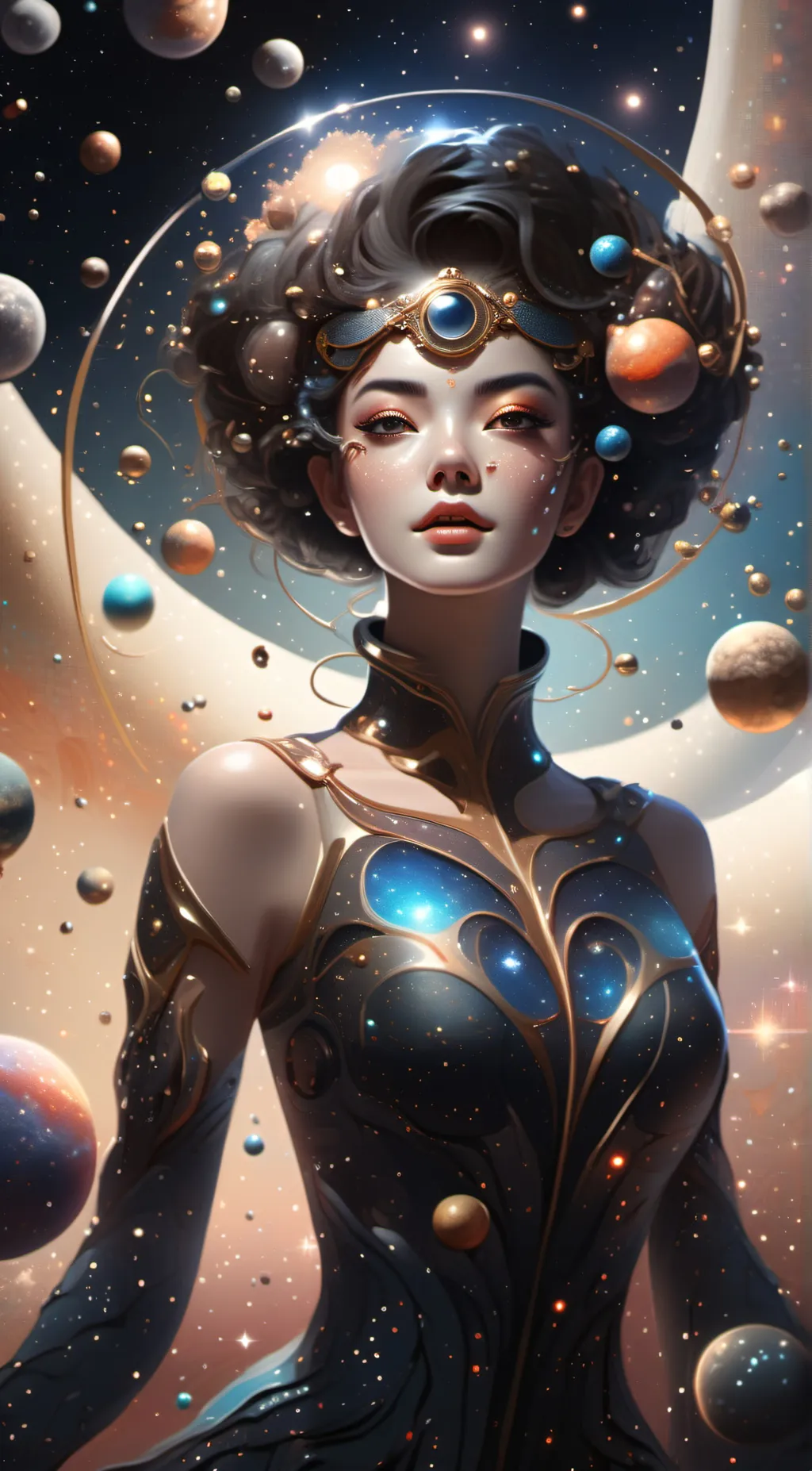 ai character: Universe Keeper background