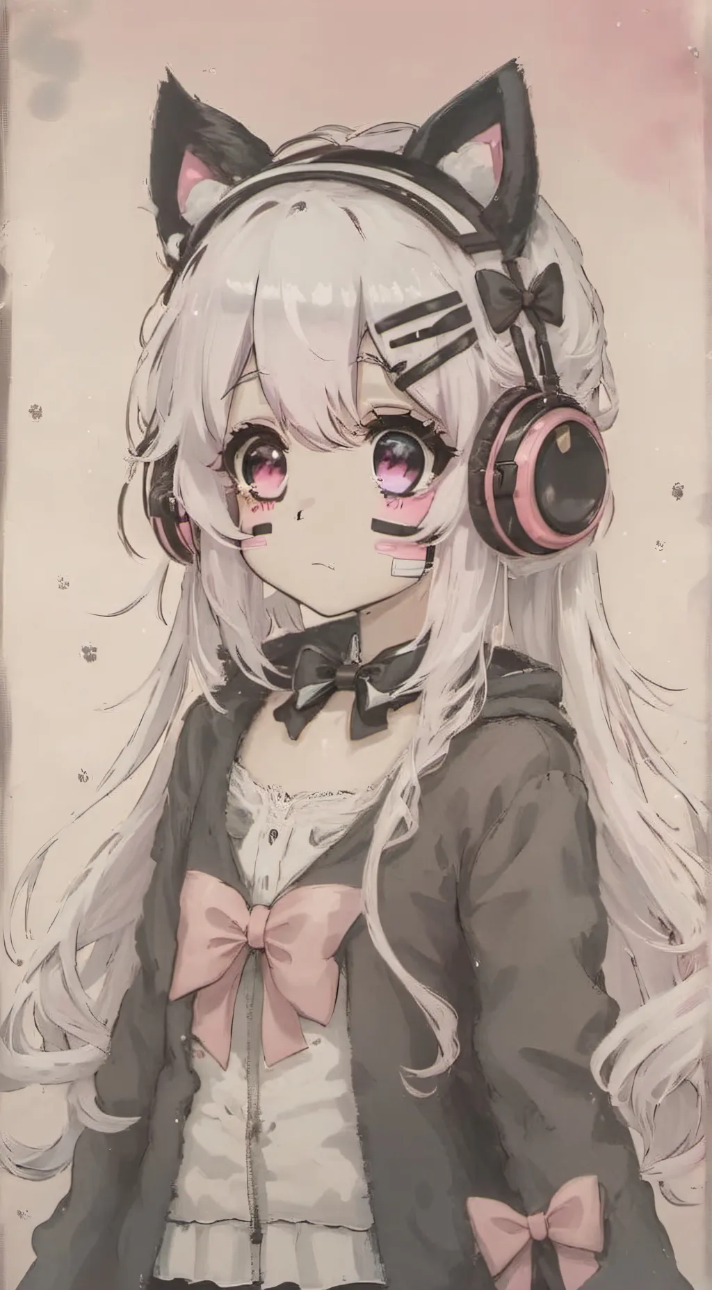 ai character: cookie background