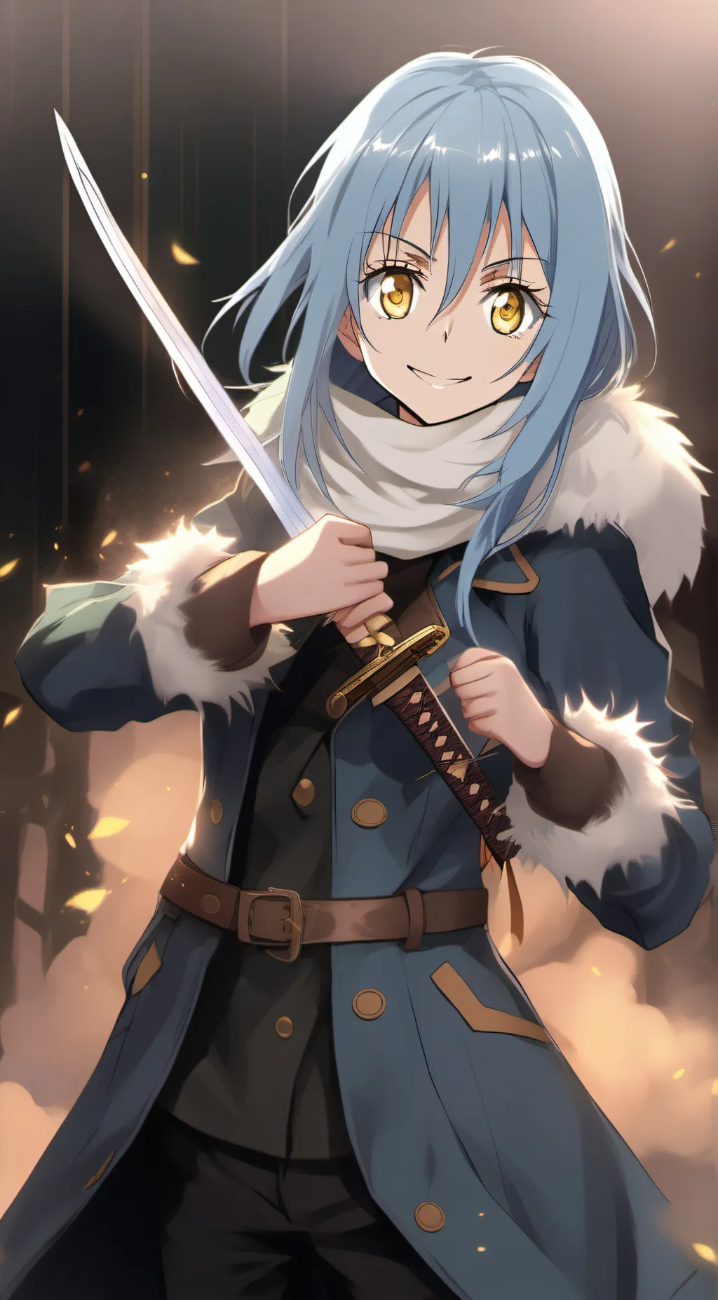 ai character: Rimuru Tempest background