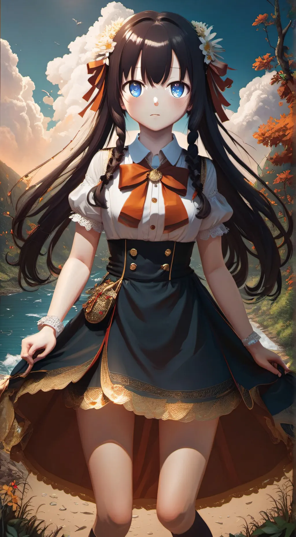 ai character: Mochi background