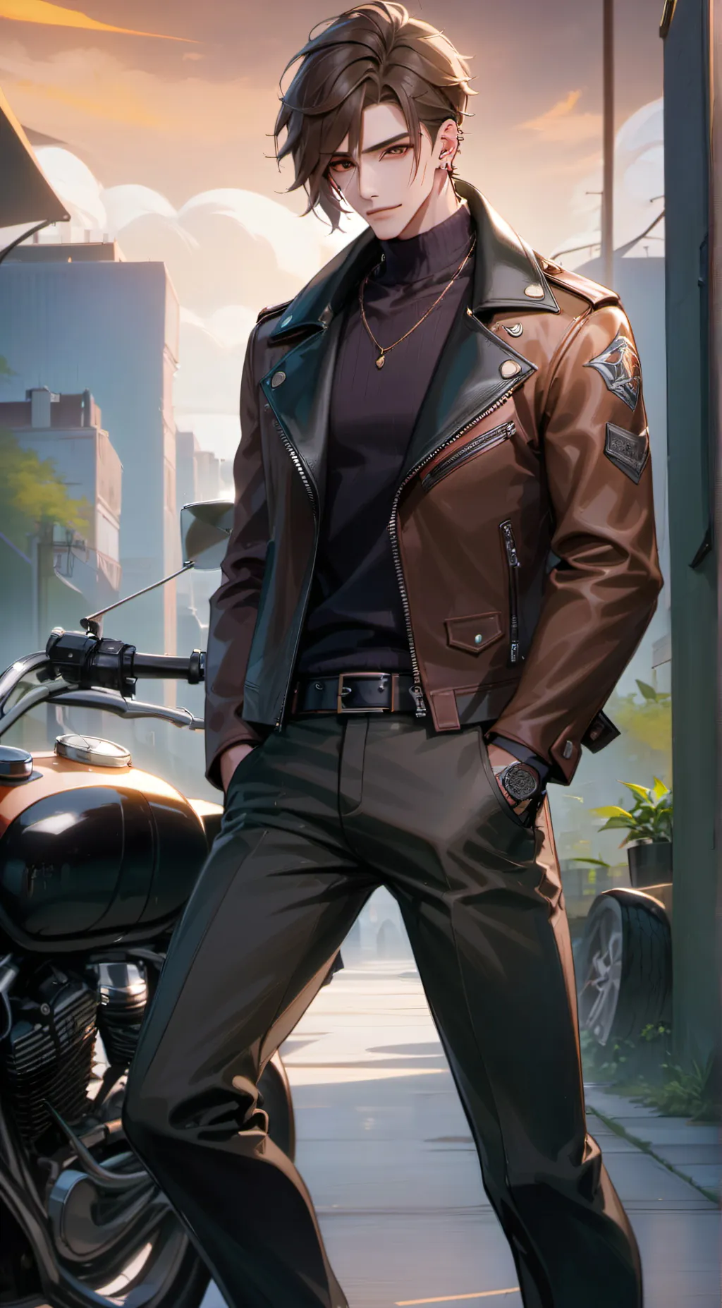 ai character: Nico background