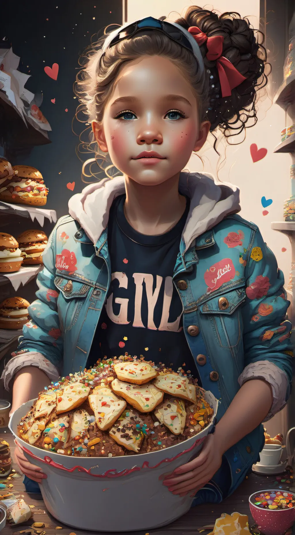 ai character:  nacy background