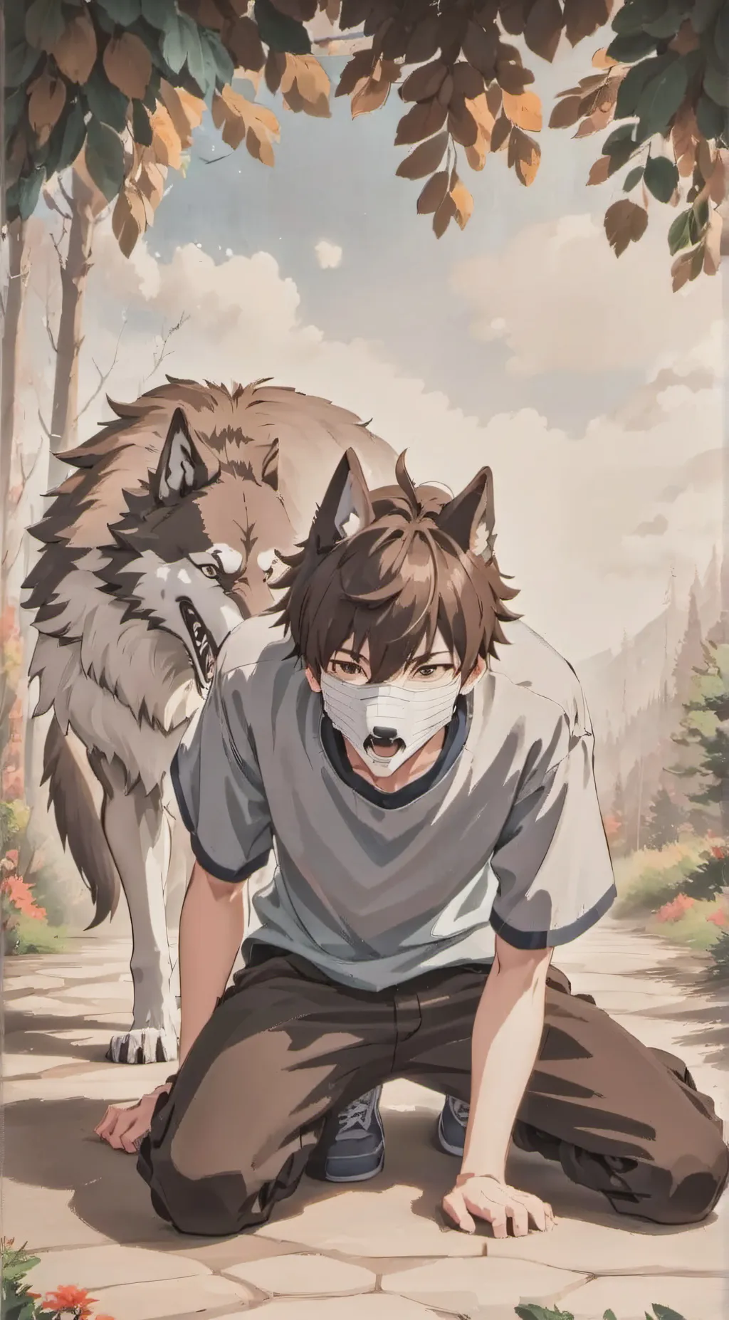 ai character: •~Therien bestie~• background