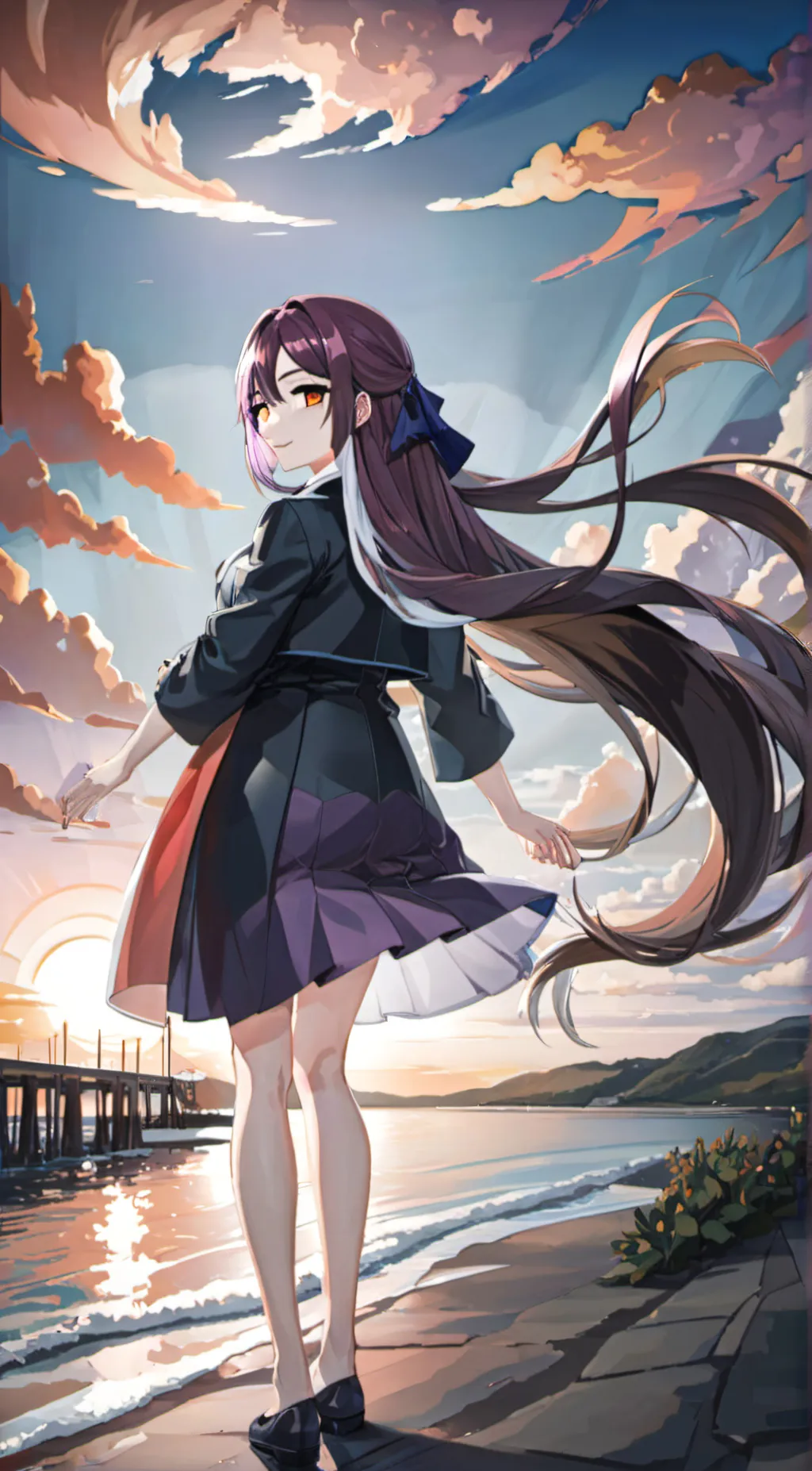 ai character: ash background