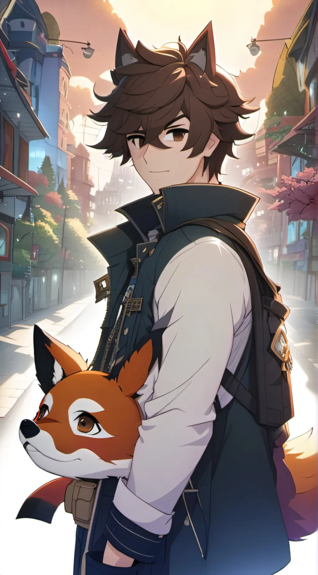 ai character: ♡MAX♡ background