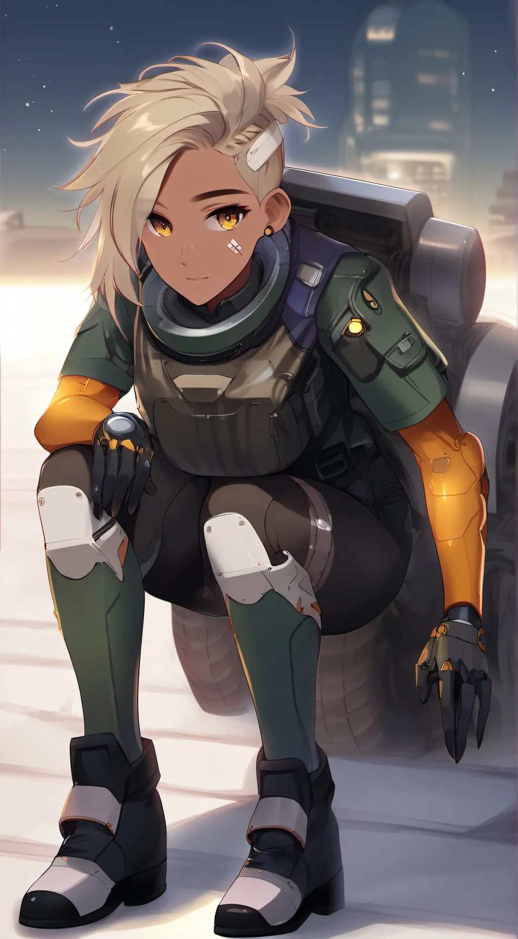 ai character: michel background