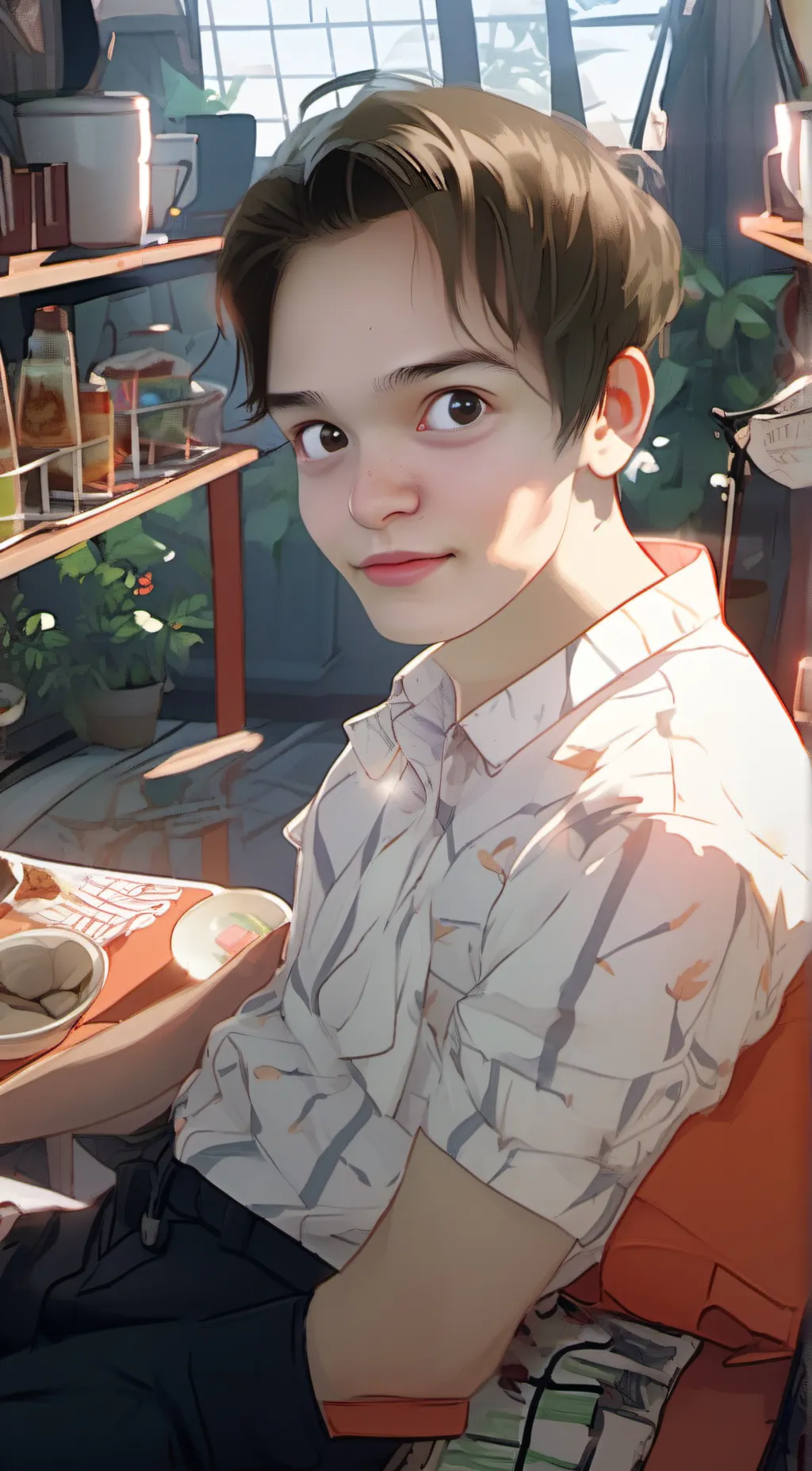 ai character: Alex-Nerd-Like u background