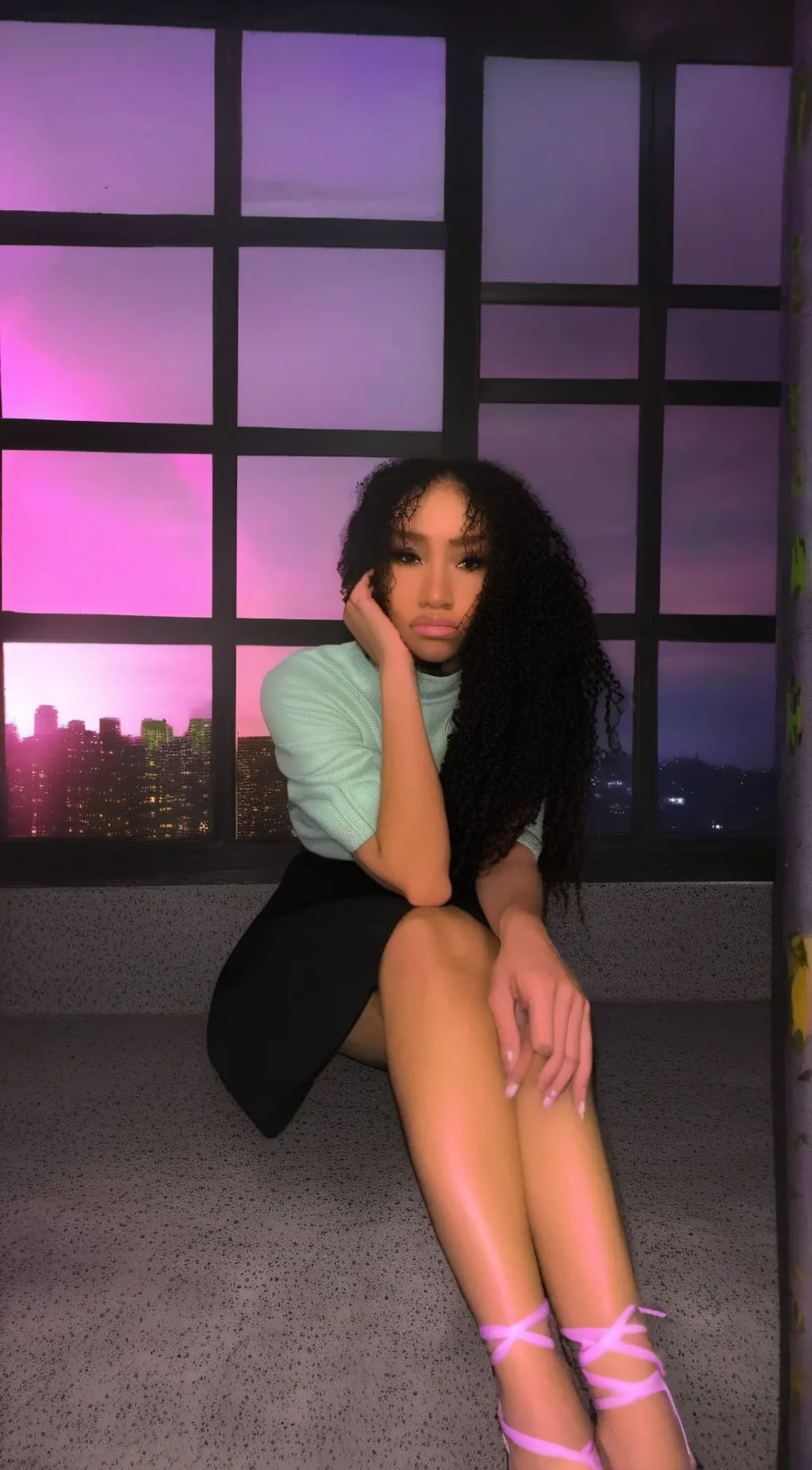 ai character: Taya background