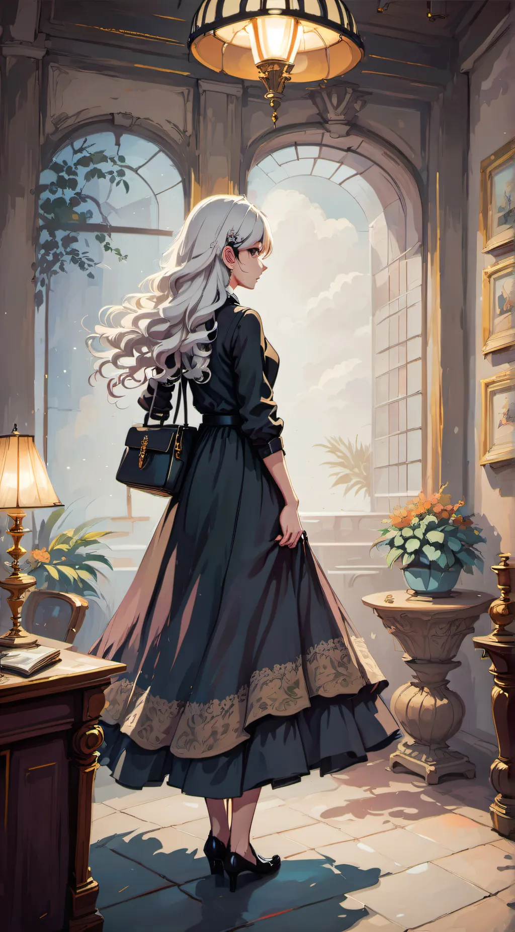 ai character: Nora smith background