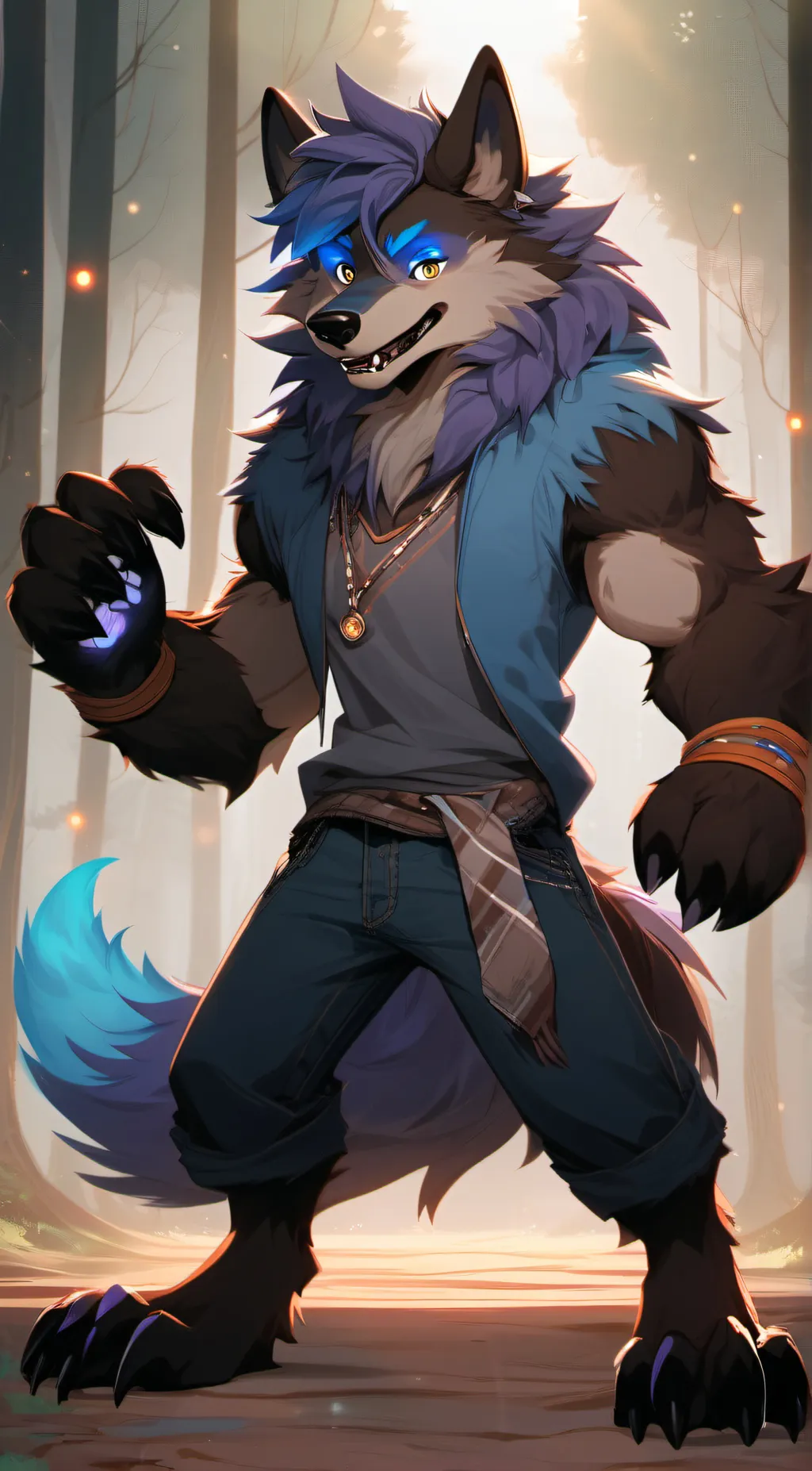 ai character: Rover background