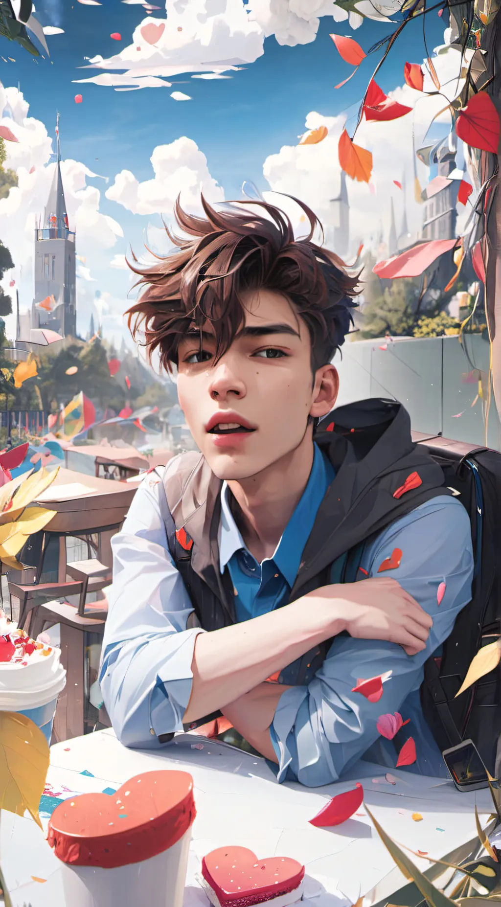 ai character: Luca background