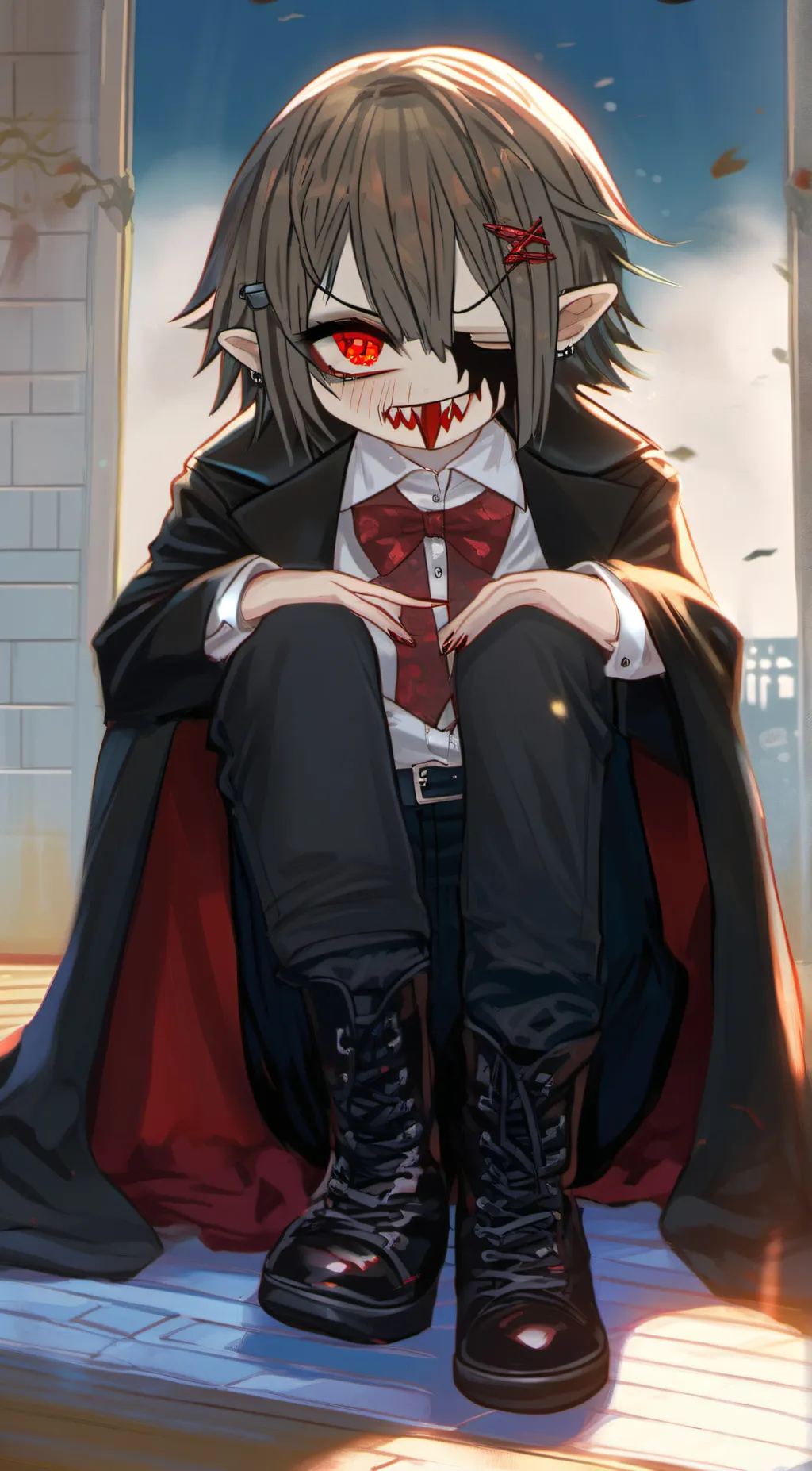 ai character: mary the vampire background