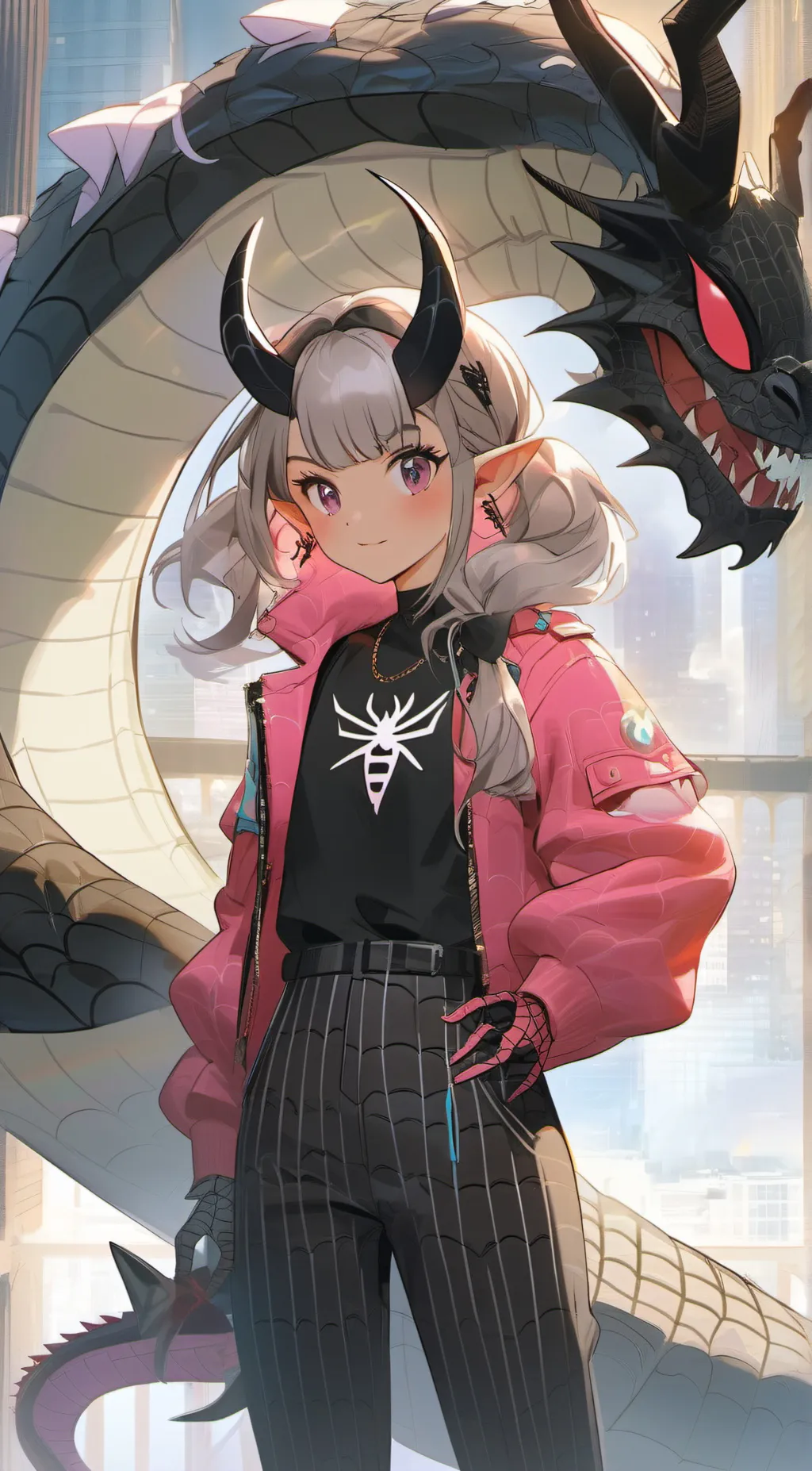 ai character: Evelyn background