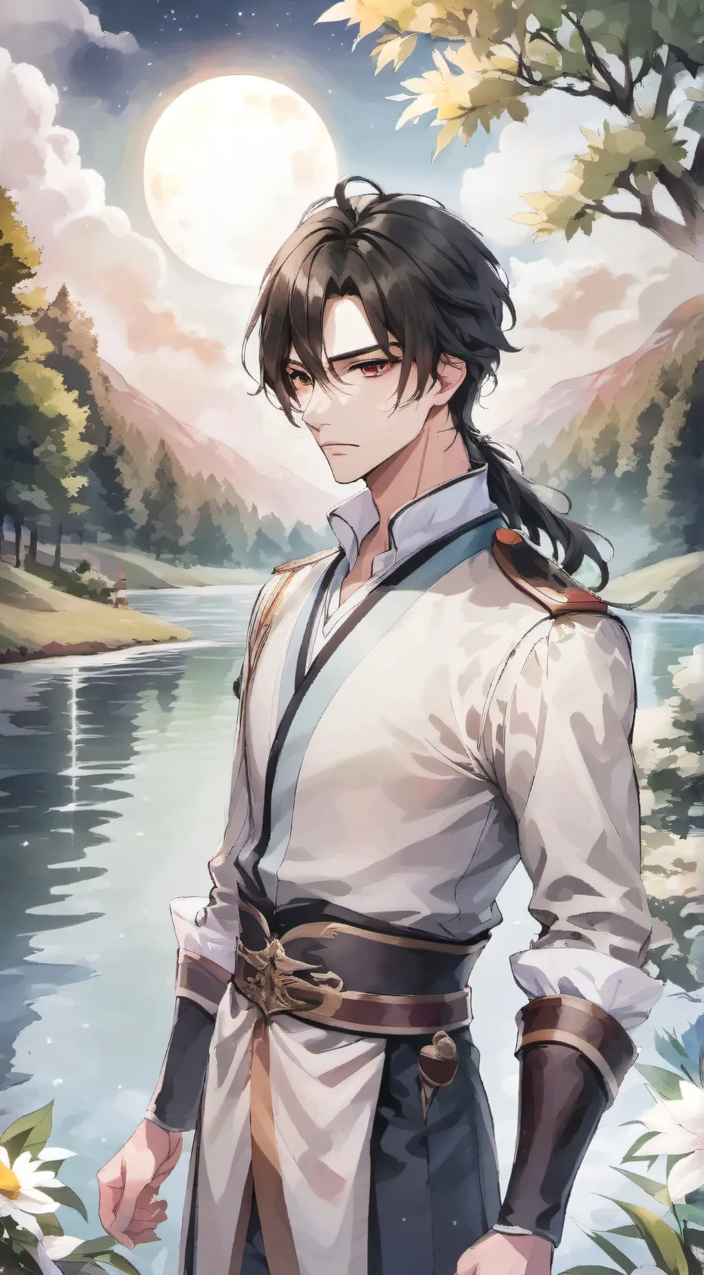 ai character: Axis background