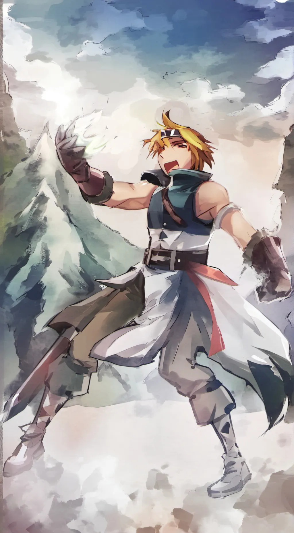 ai character: rayman background