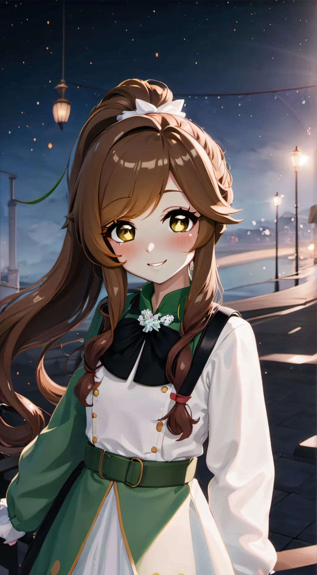 ai character: kim background