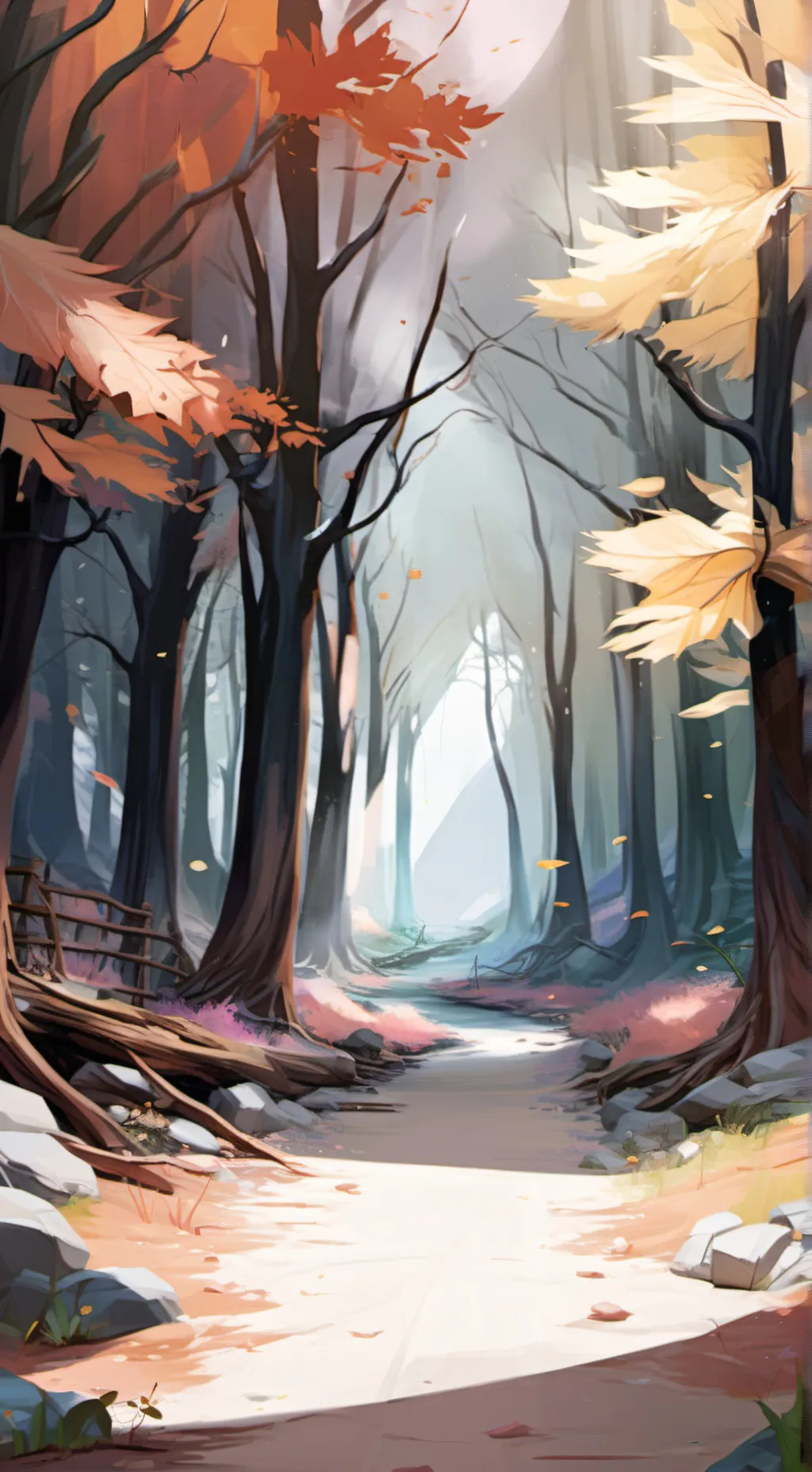 ai character: Forest of ✨wonder✨ background