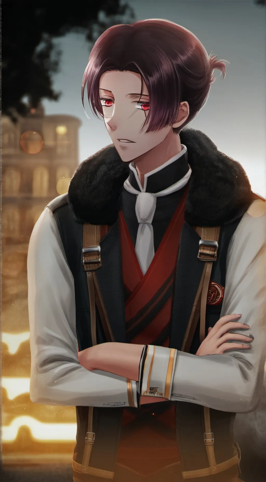 ai character: Ikesen and Obey me background