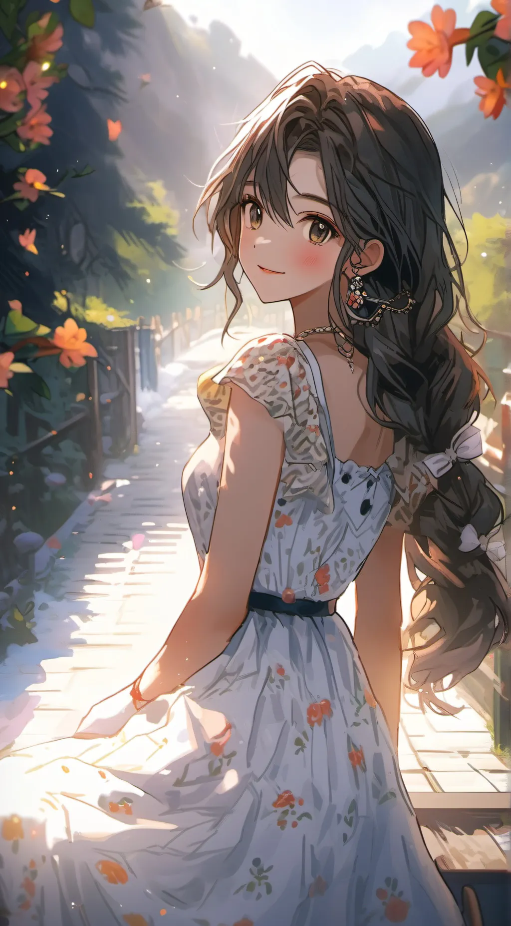 ai character: Willow  background