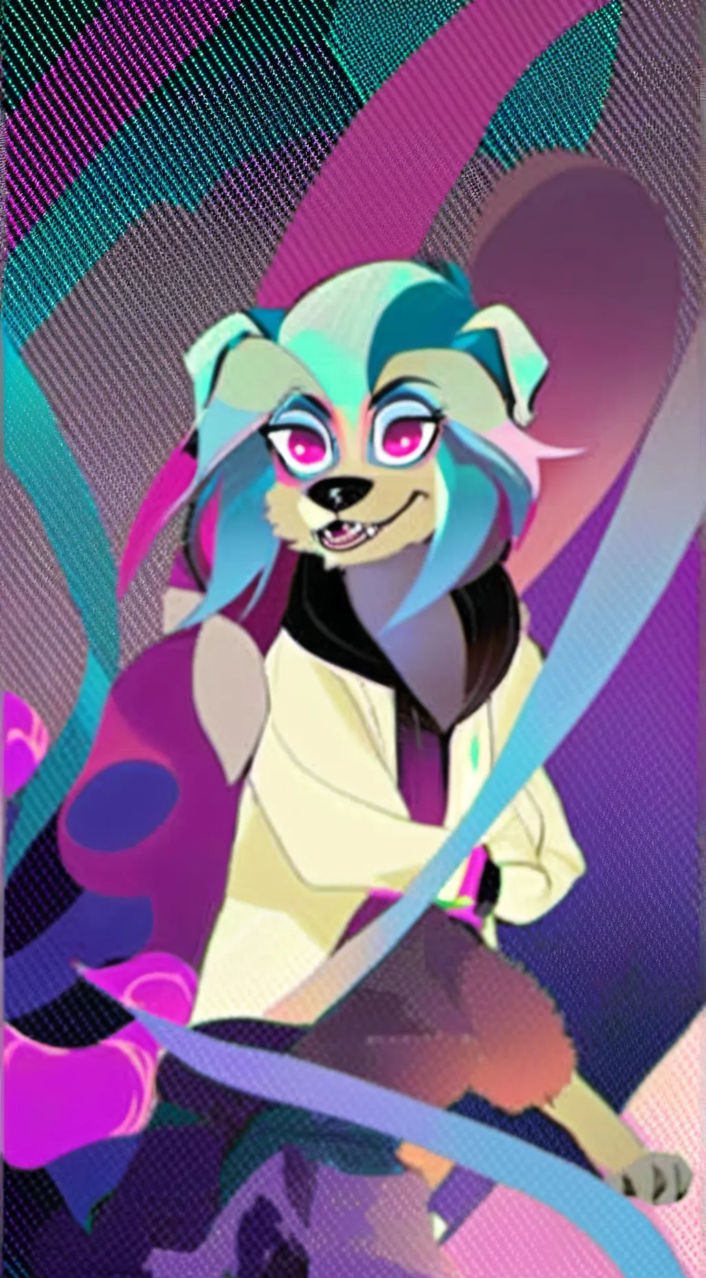 ai character: bee background