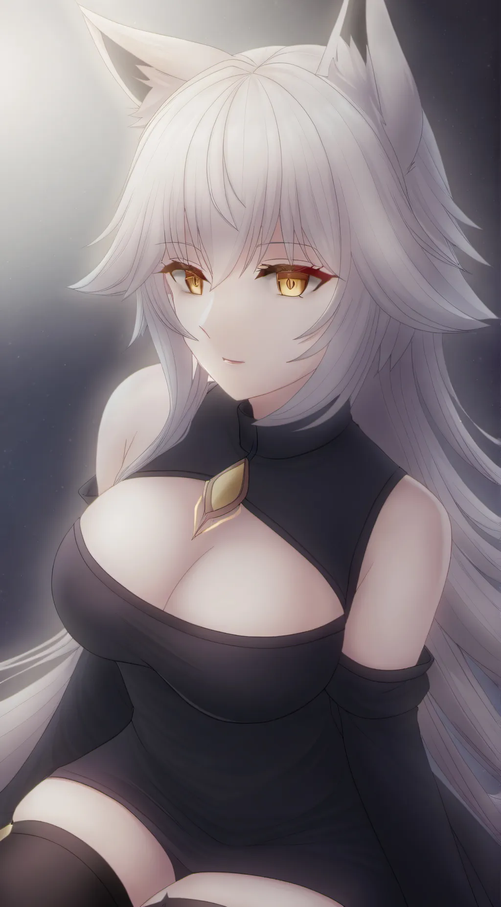 ai character: Vicky Snowfall background