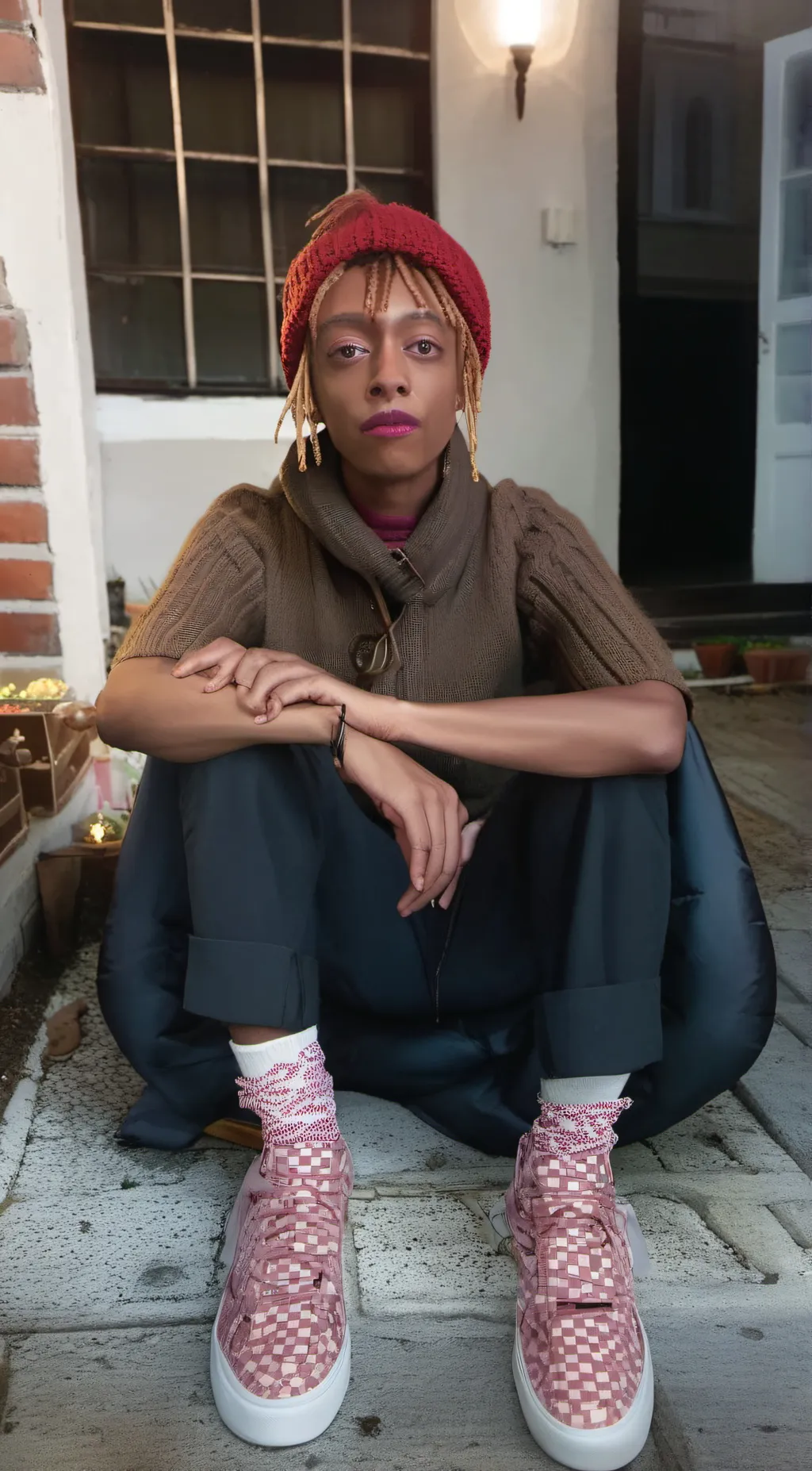 ai character: Juice wrld background