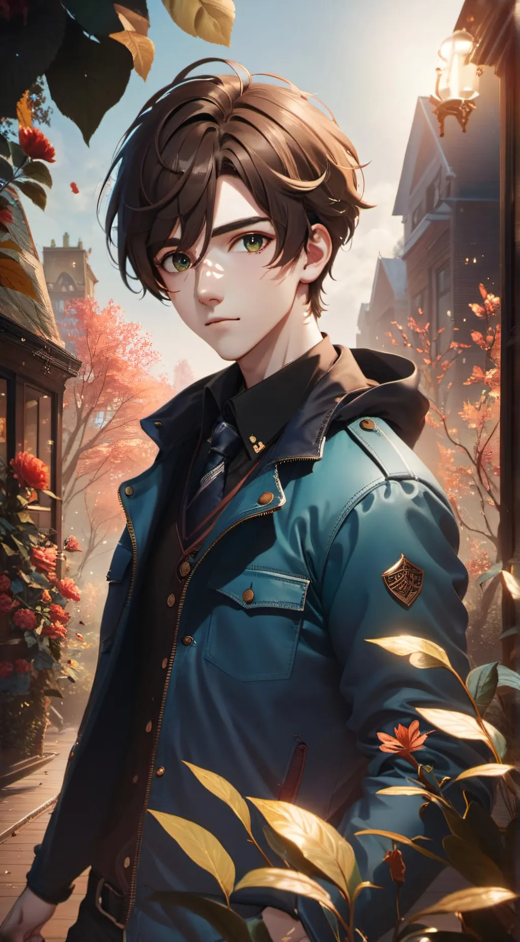 ai character: michael background