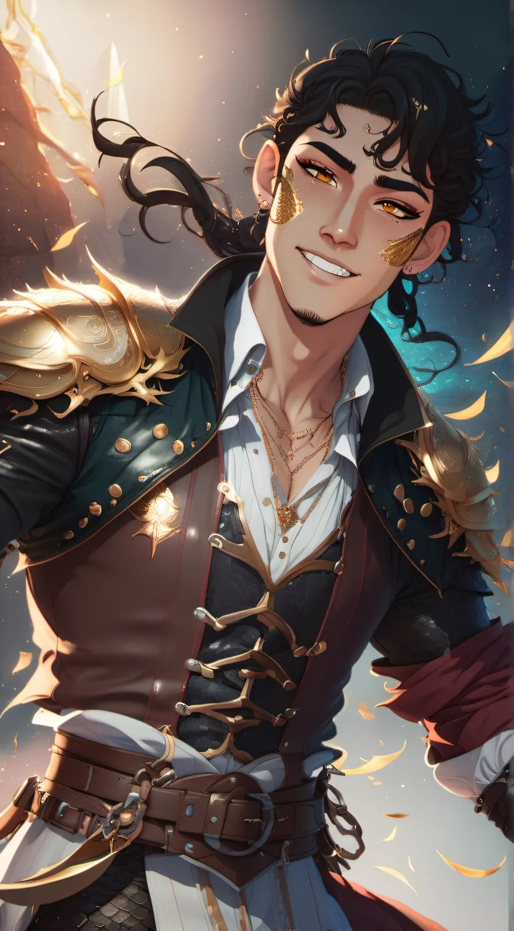 ai character: Krux the Vishkanya background