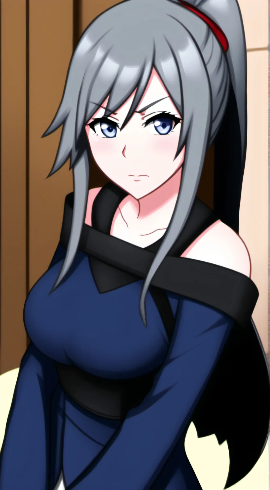 ai character: Ayano Aishi  background