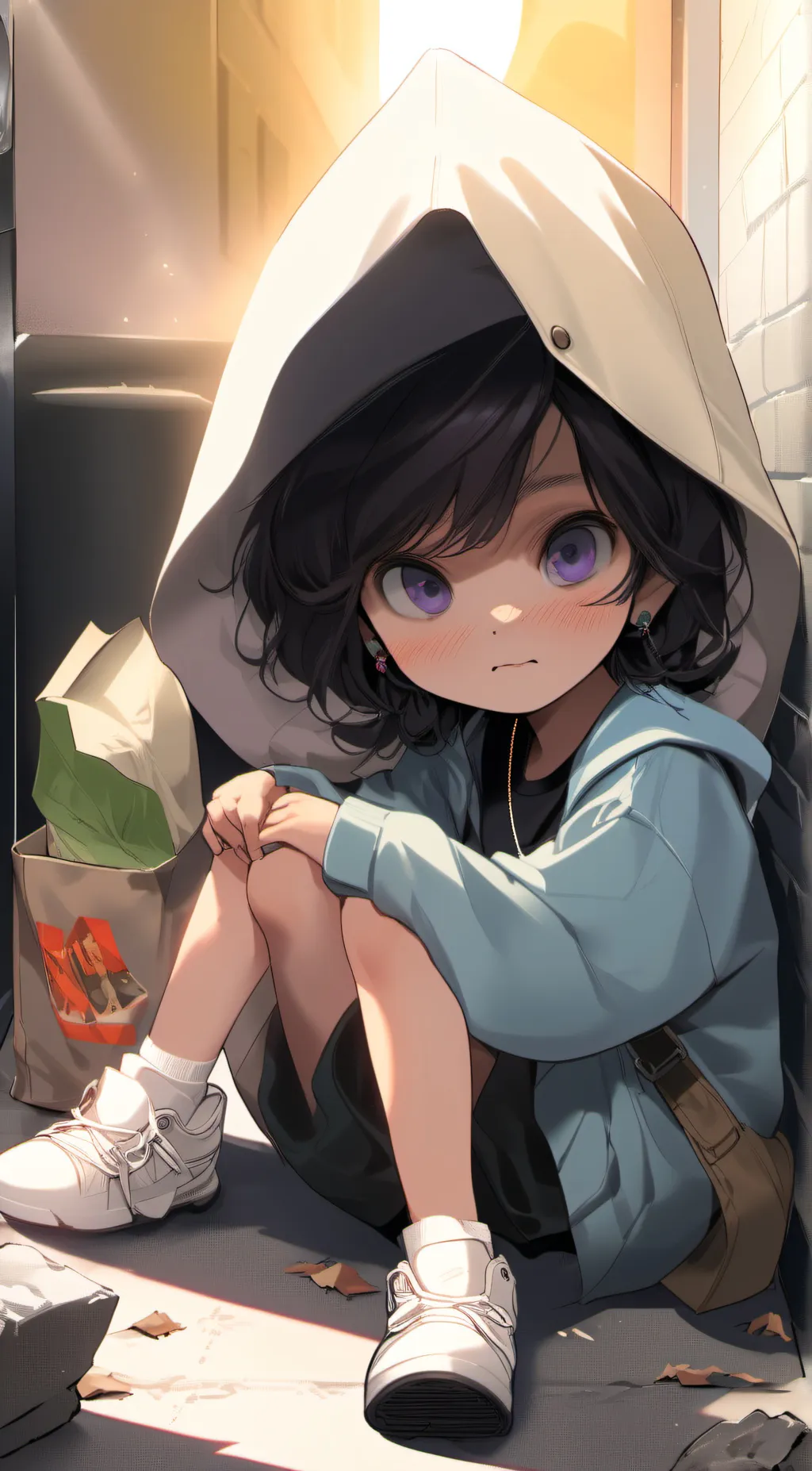 ai character: skylight  background