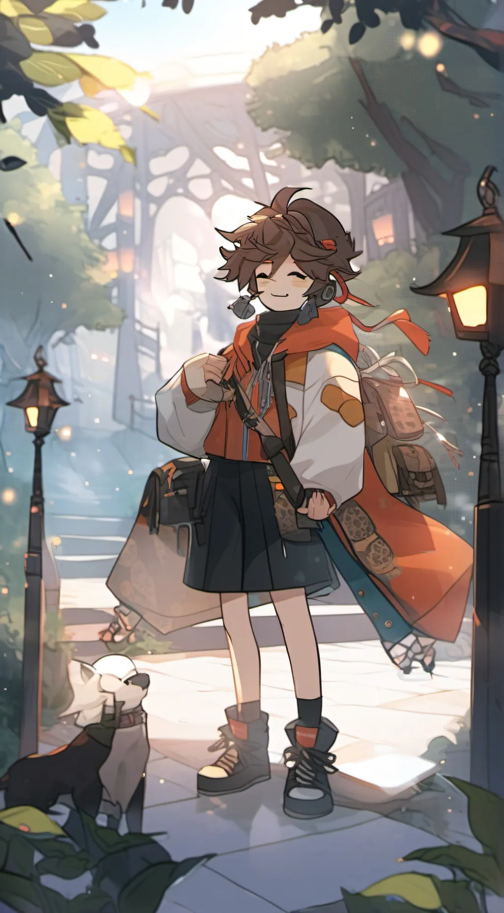 ai character: kota background