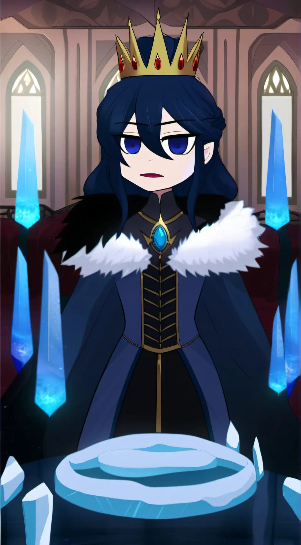 Talkie AI - Chat with Queen Ice Night ❄️