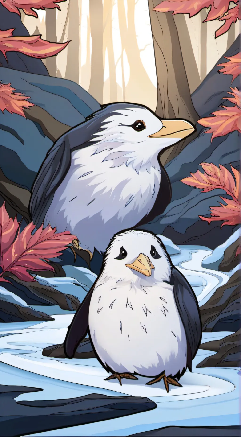 ai character: me time now please background