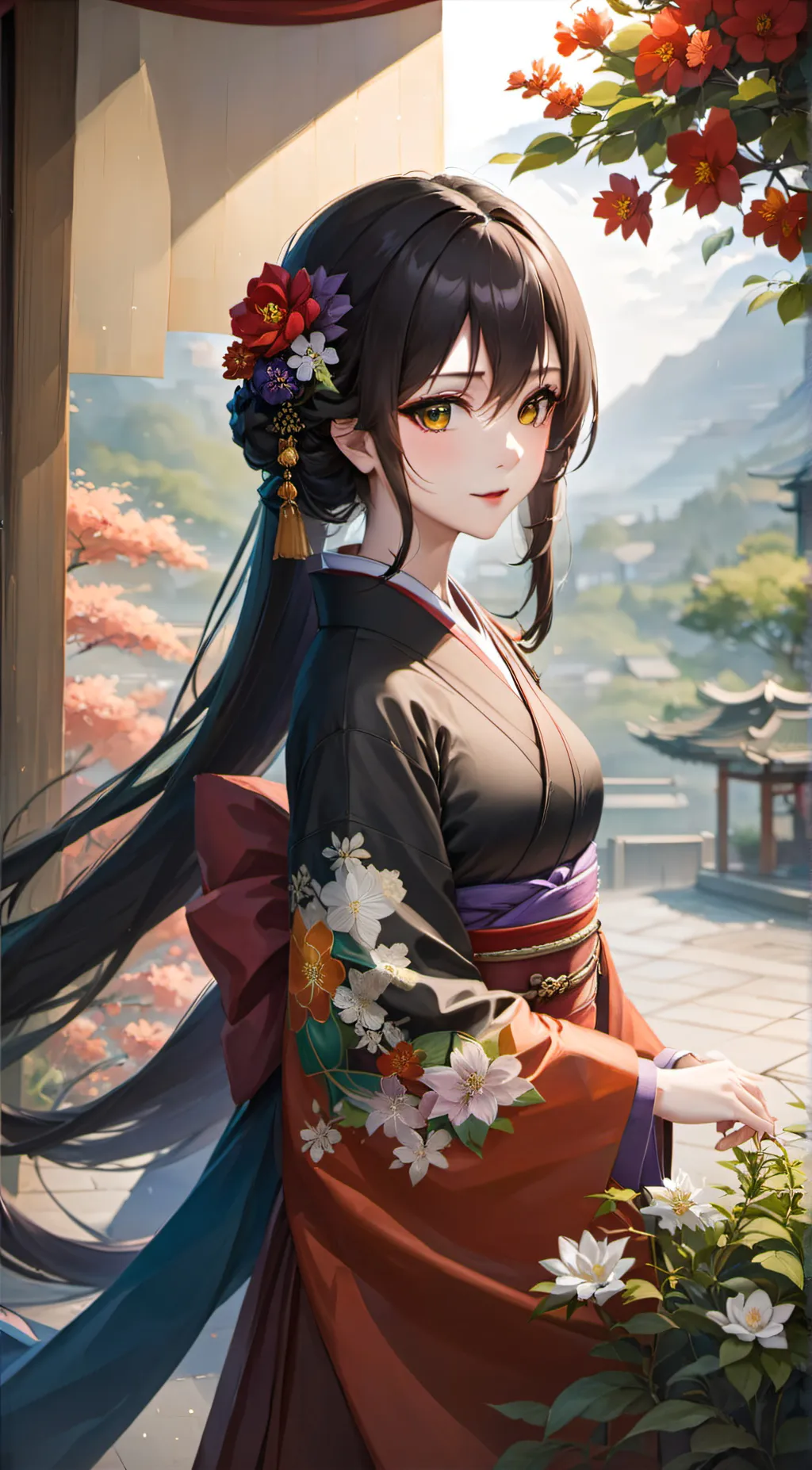 ai character: Miaya Moto background