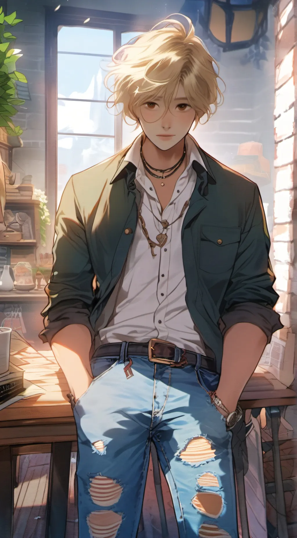 ai character: Nico background