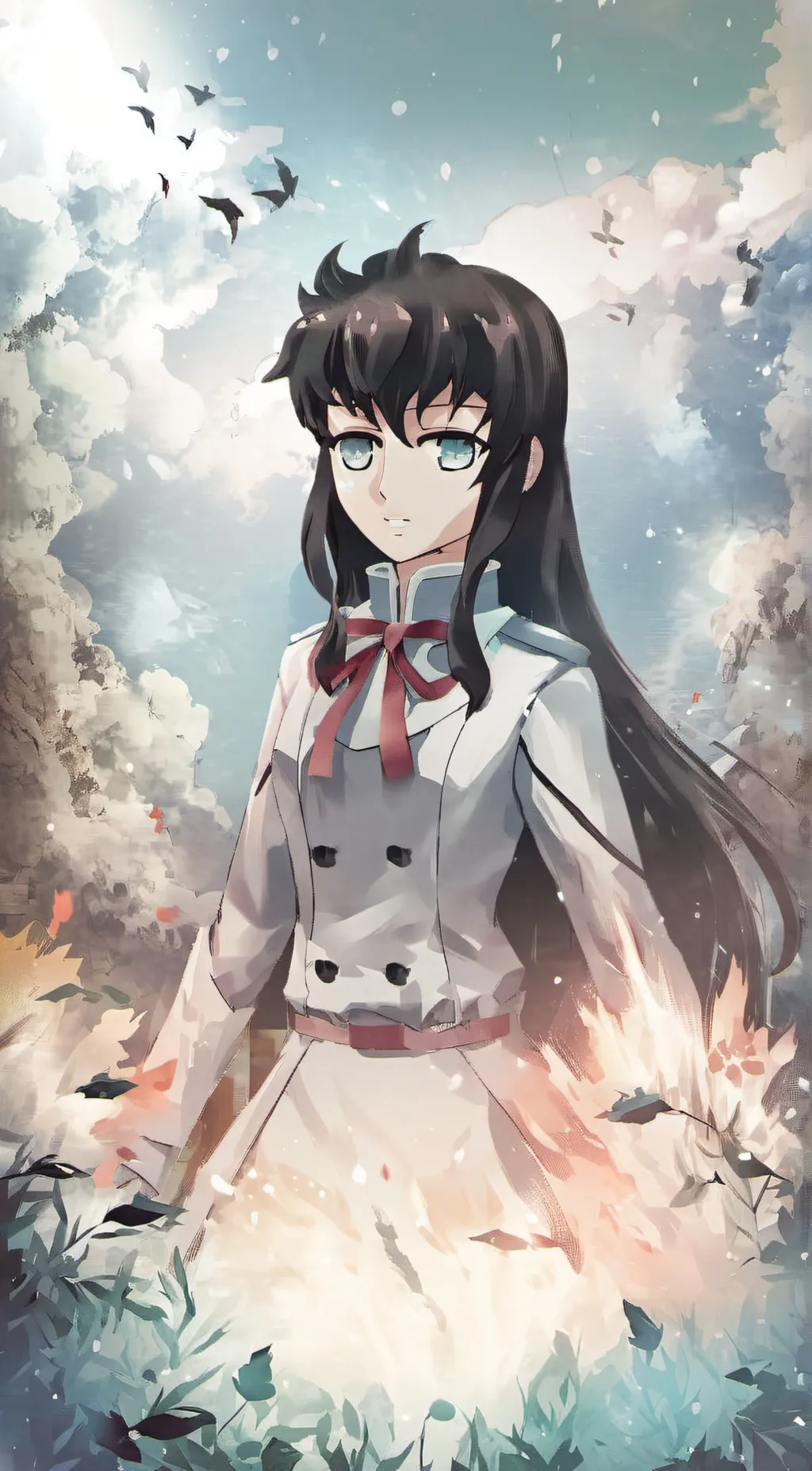 ai character: School muichiro background