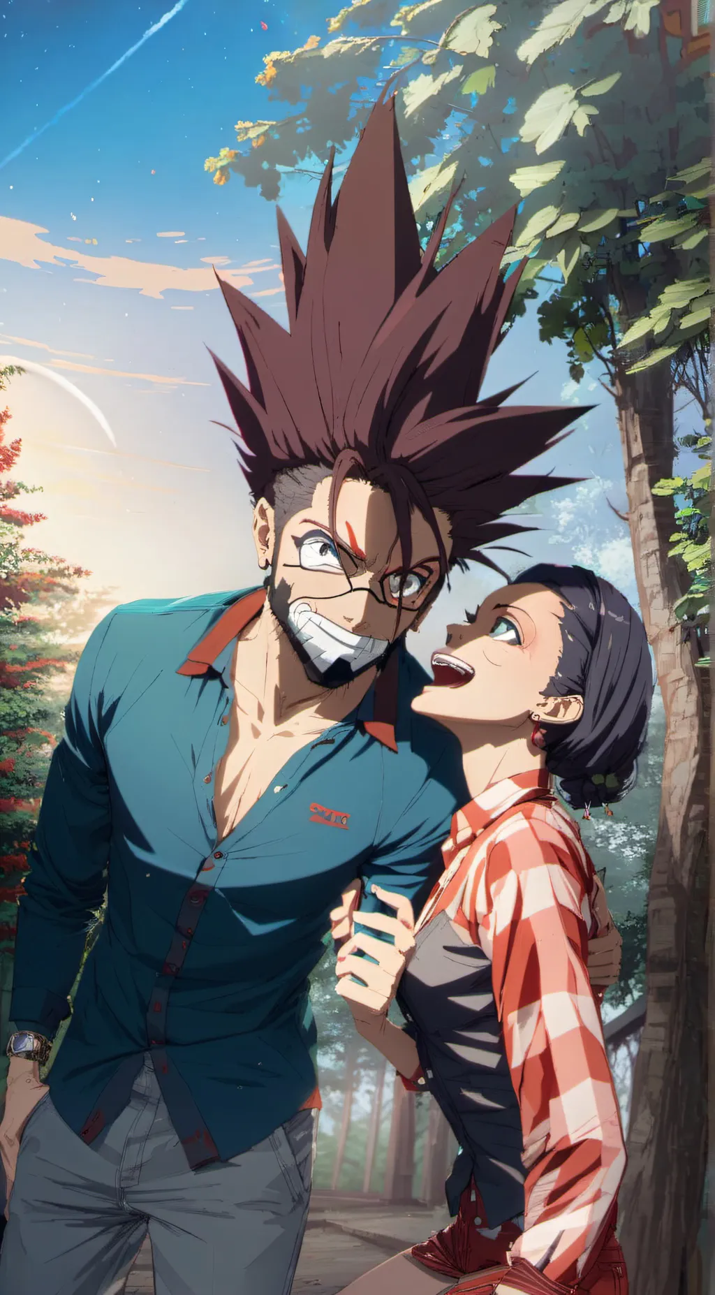 ai character: inosuke background