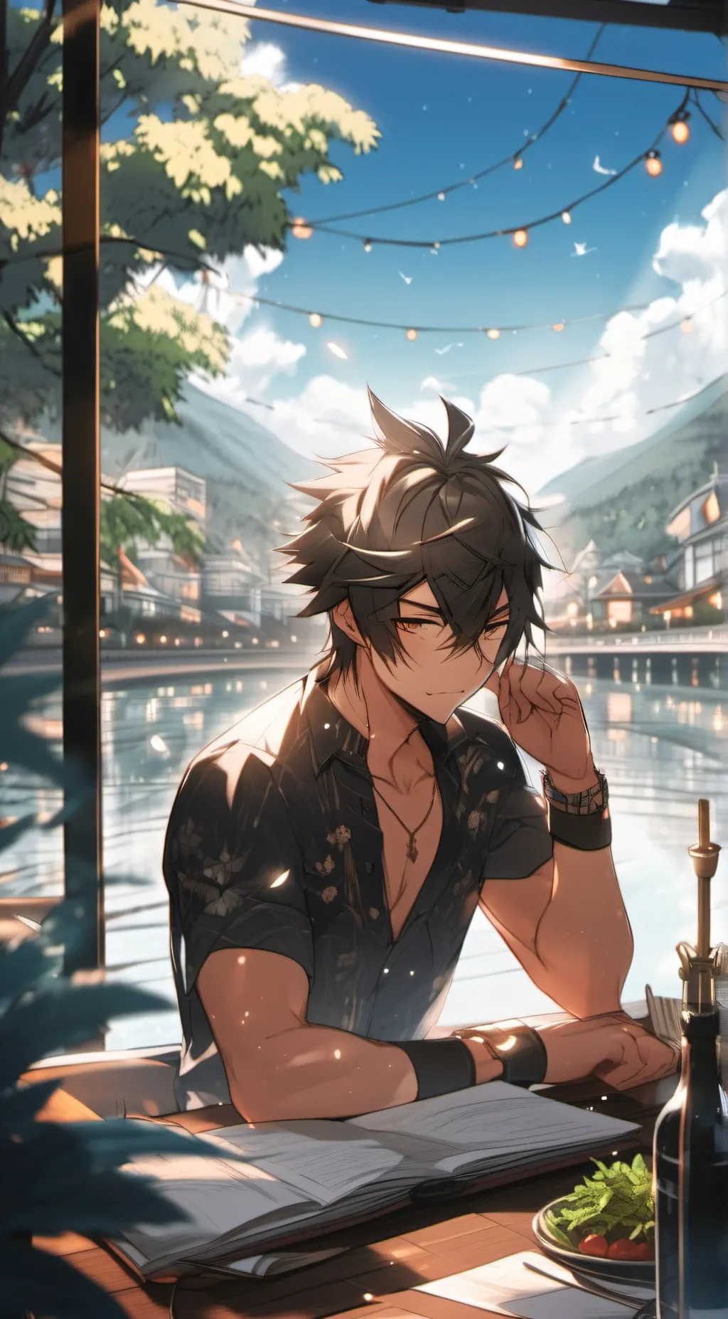 ai character: Jake background