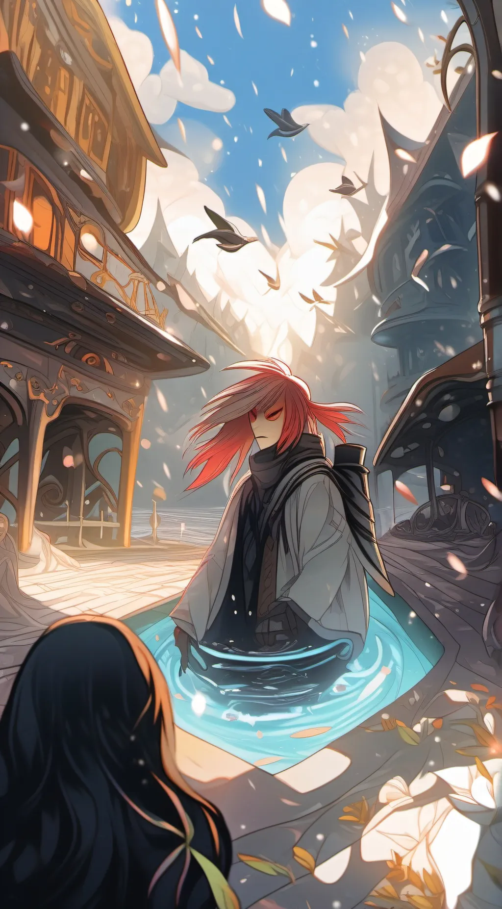 ai character: Fenix🔥 background