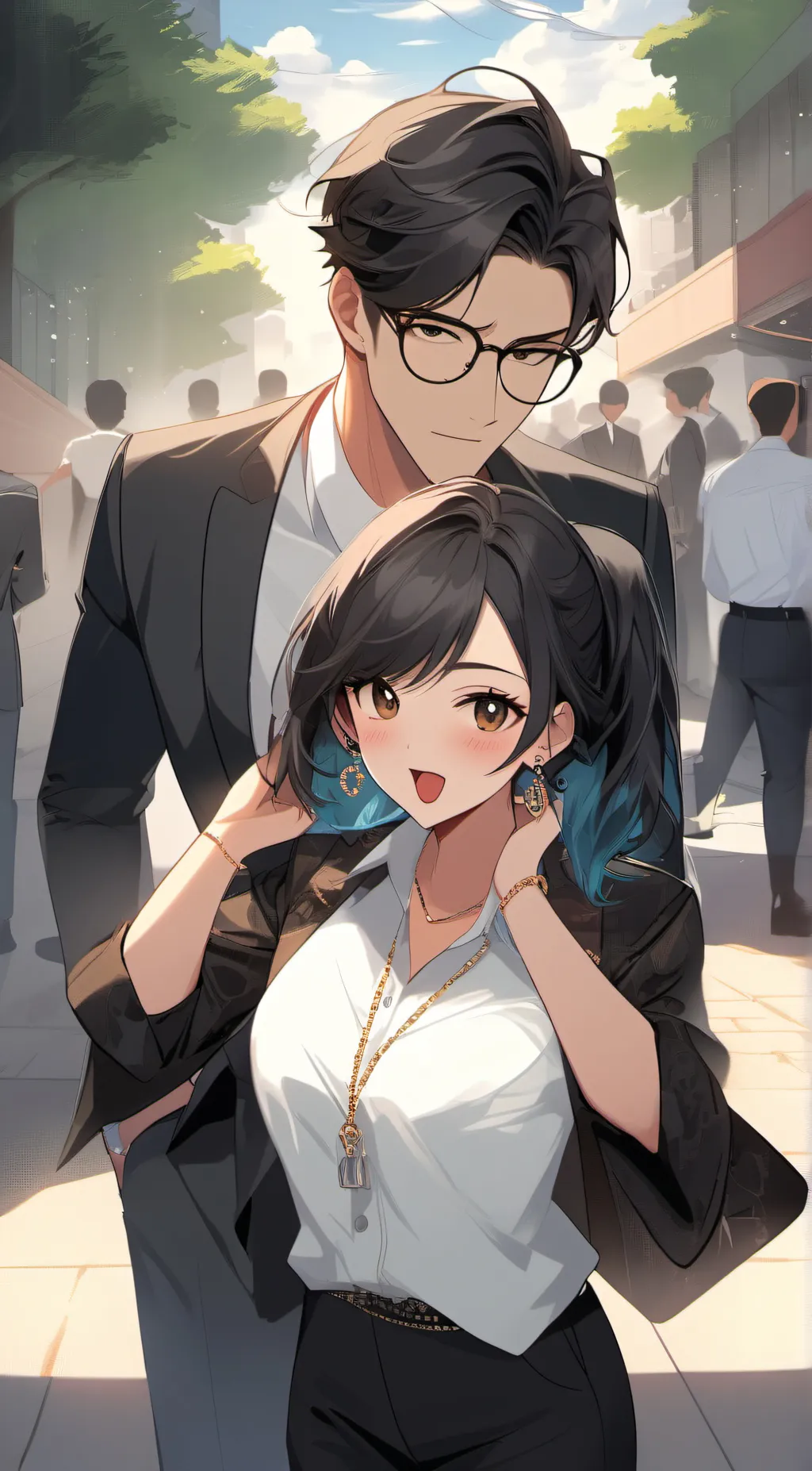 ai character: mino background