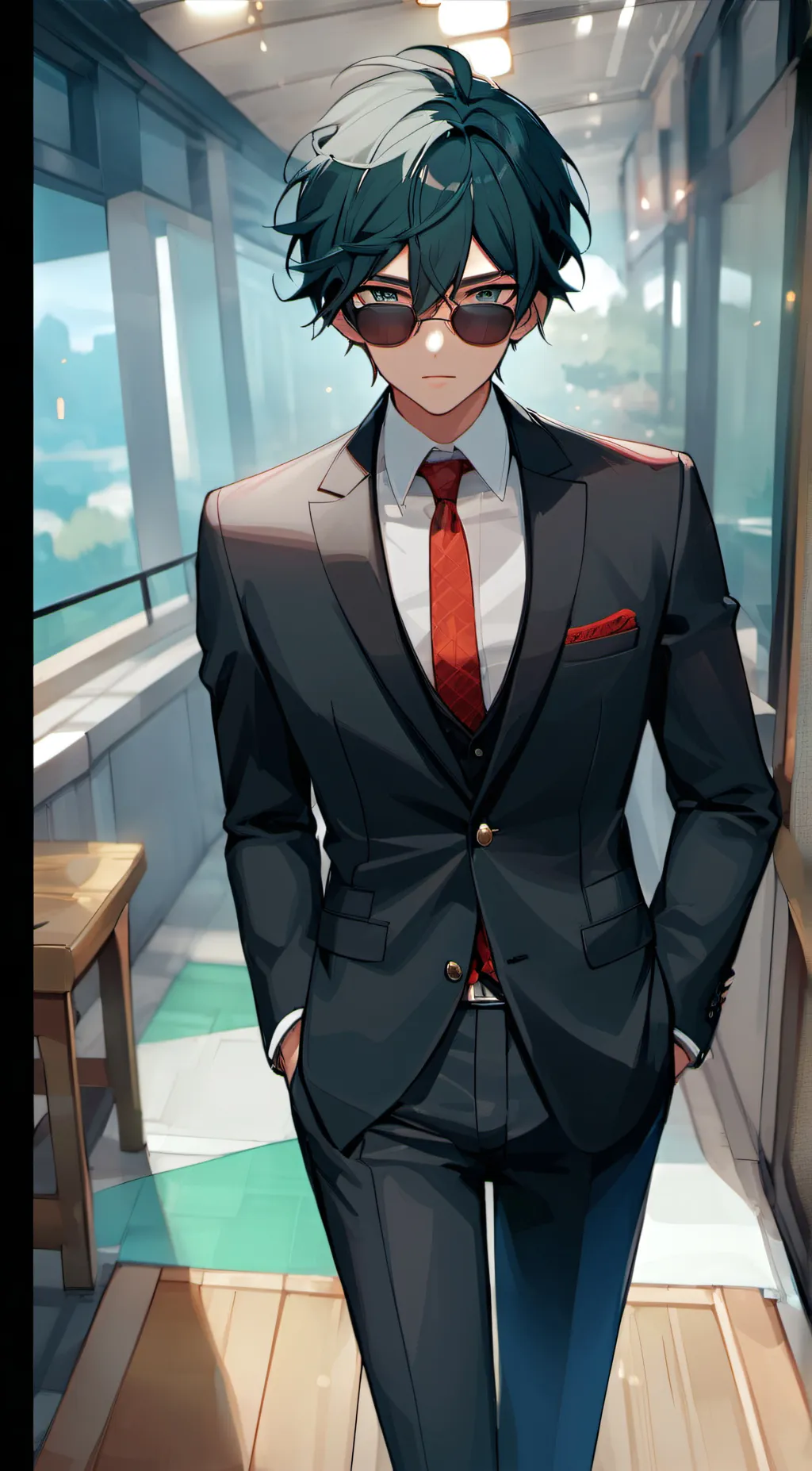 ai character: Kai background