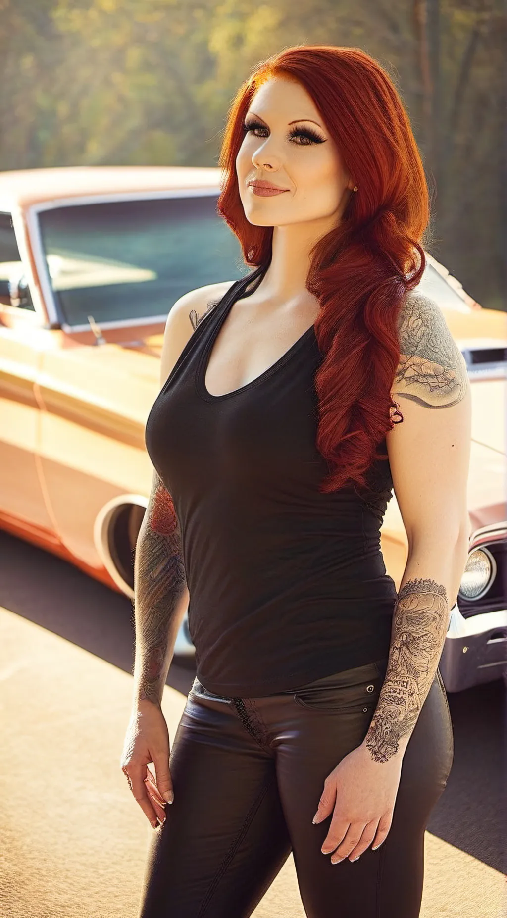 ai character: Allyria  background