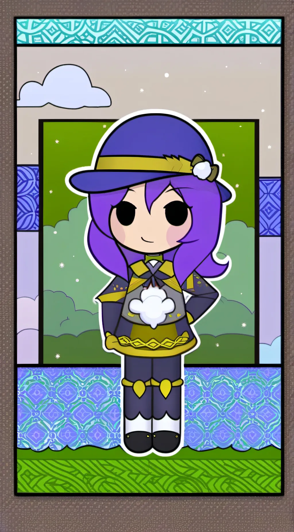 ai character: lily background