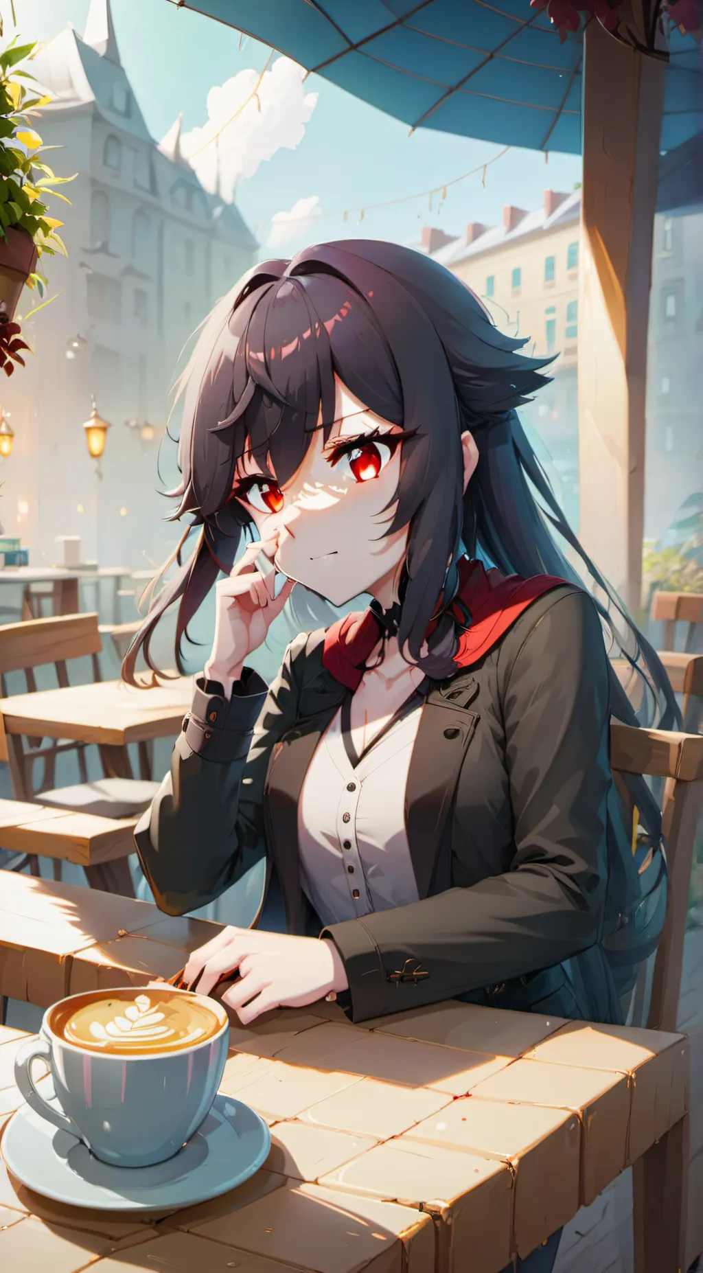 ai character: Mia Noboa background