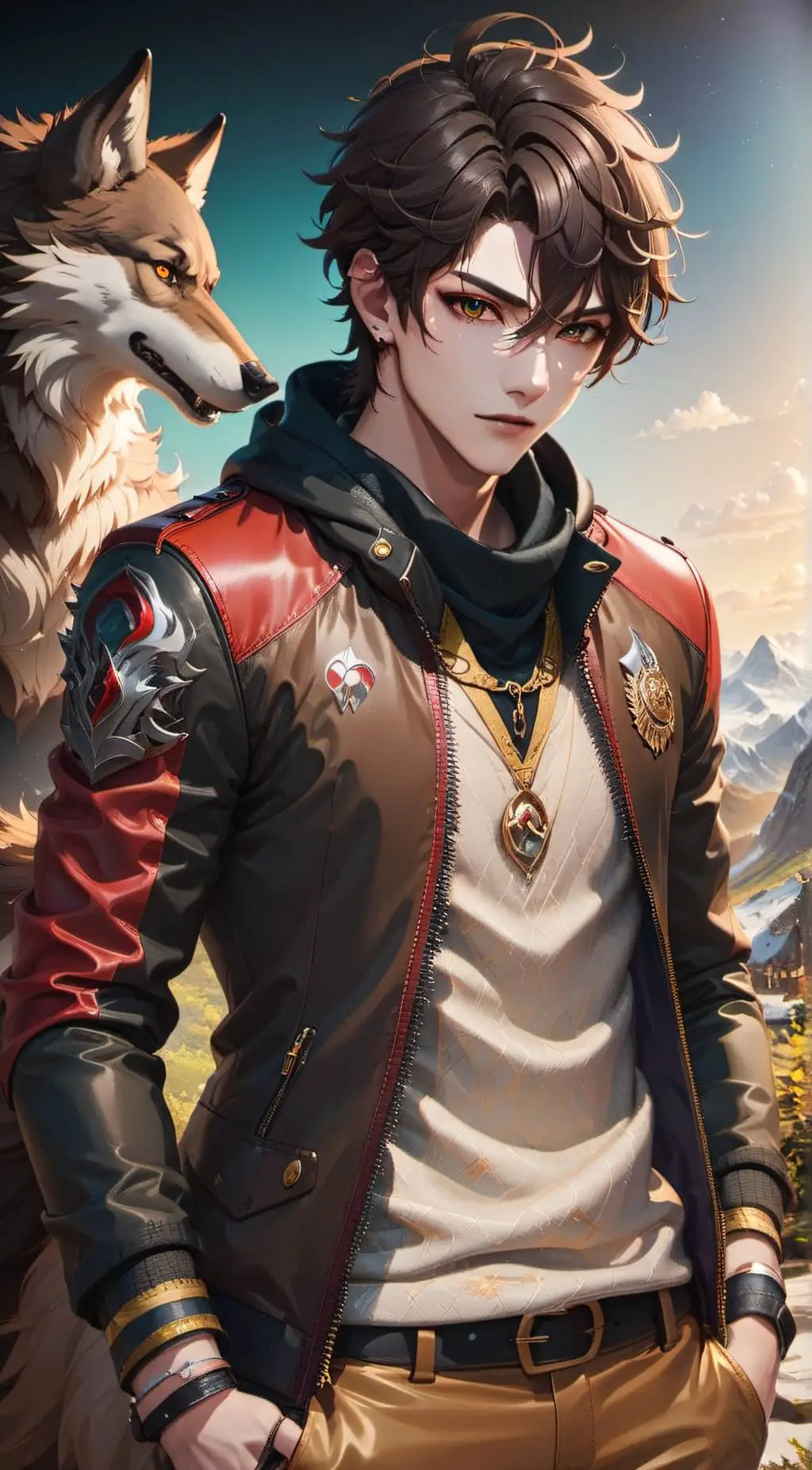 ai character: Aaron(from Aphmau) background