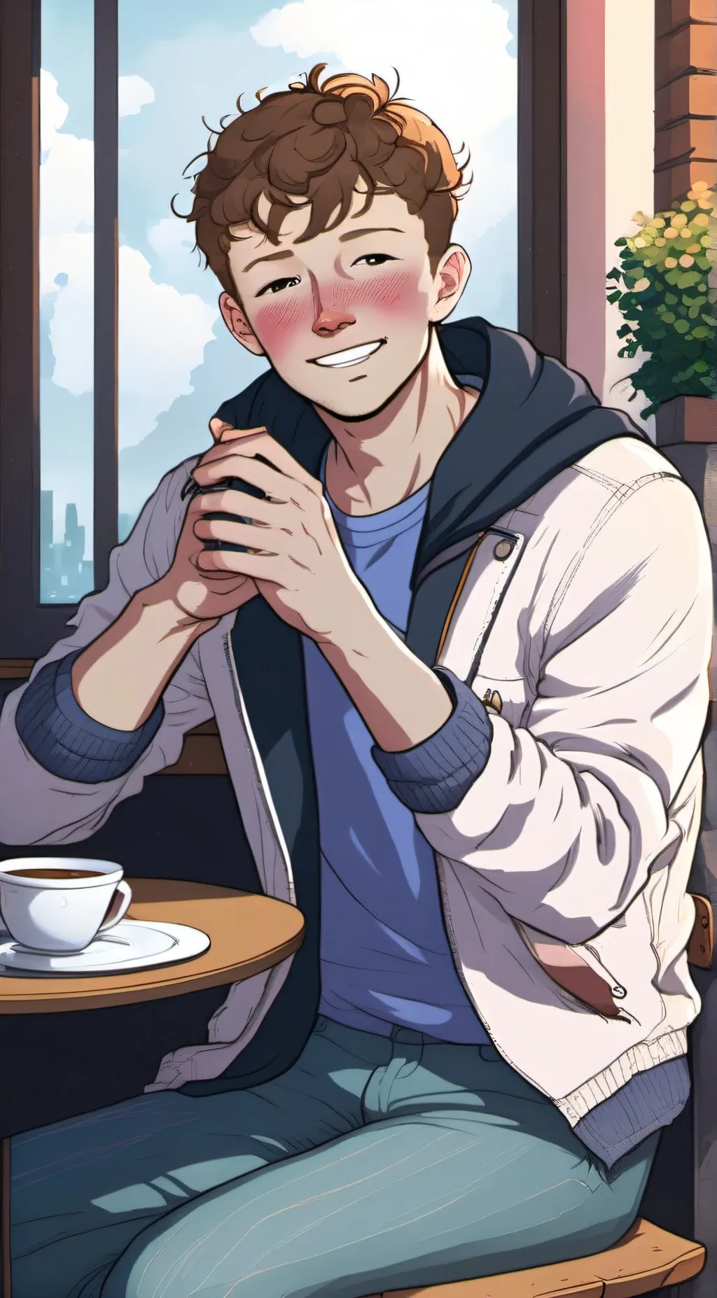 ai character: travis background