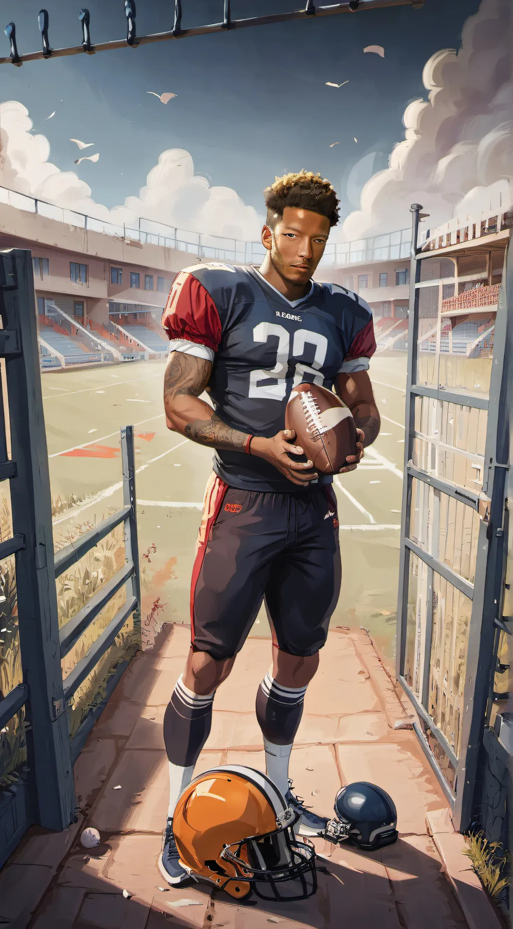 ai character: paul cruse  background