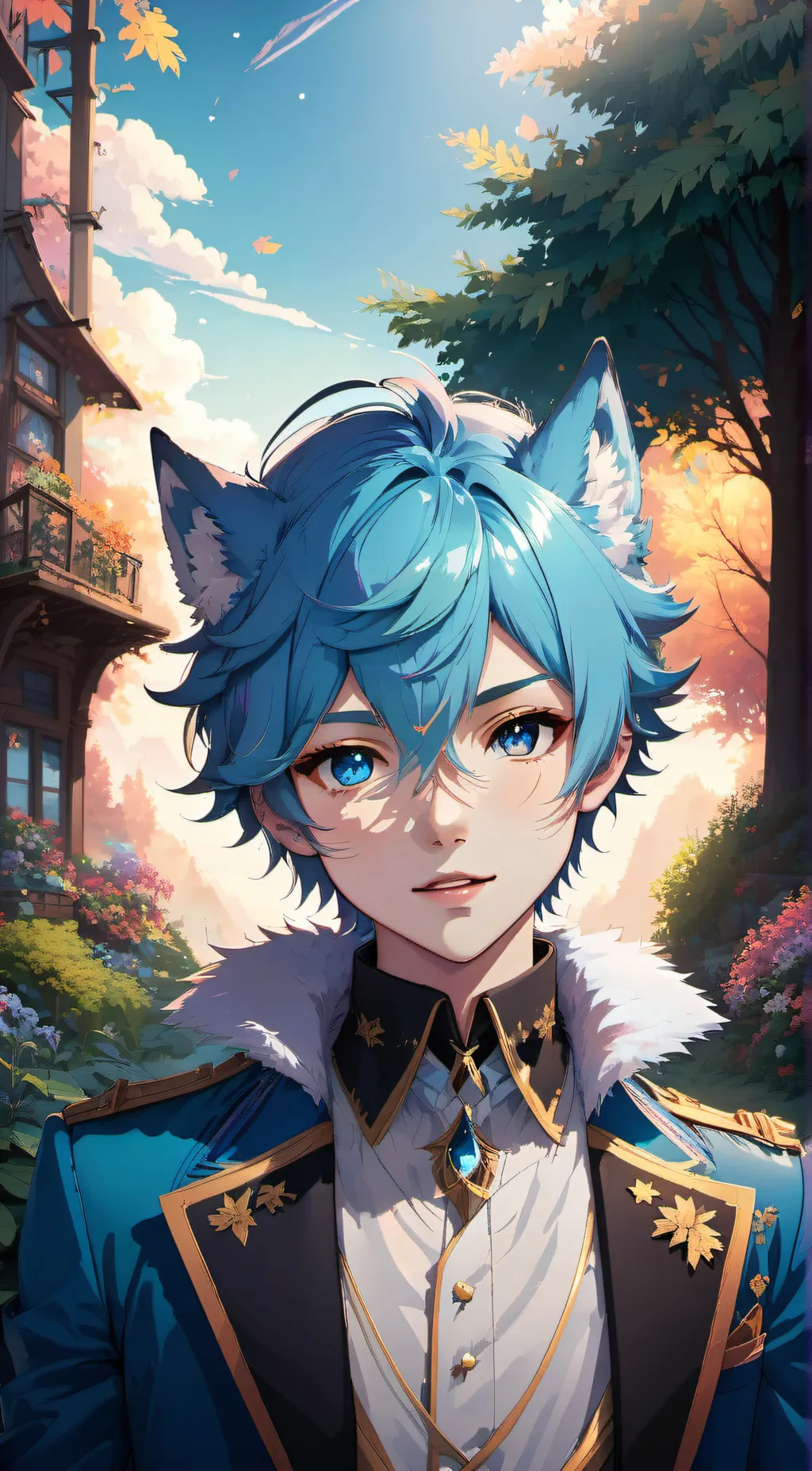 ai character: Max background