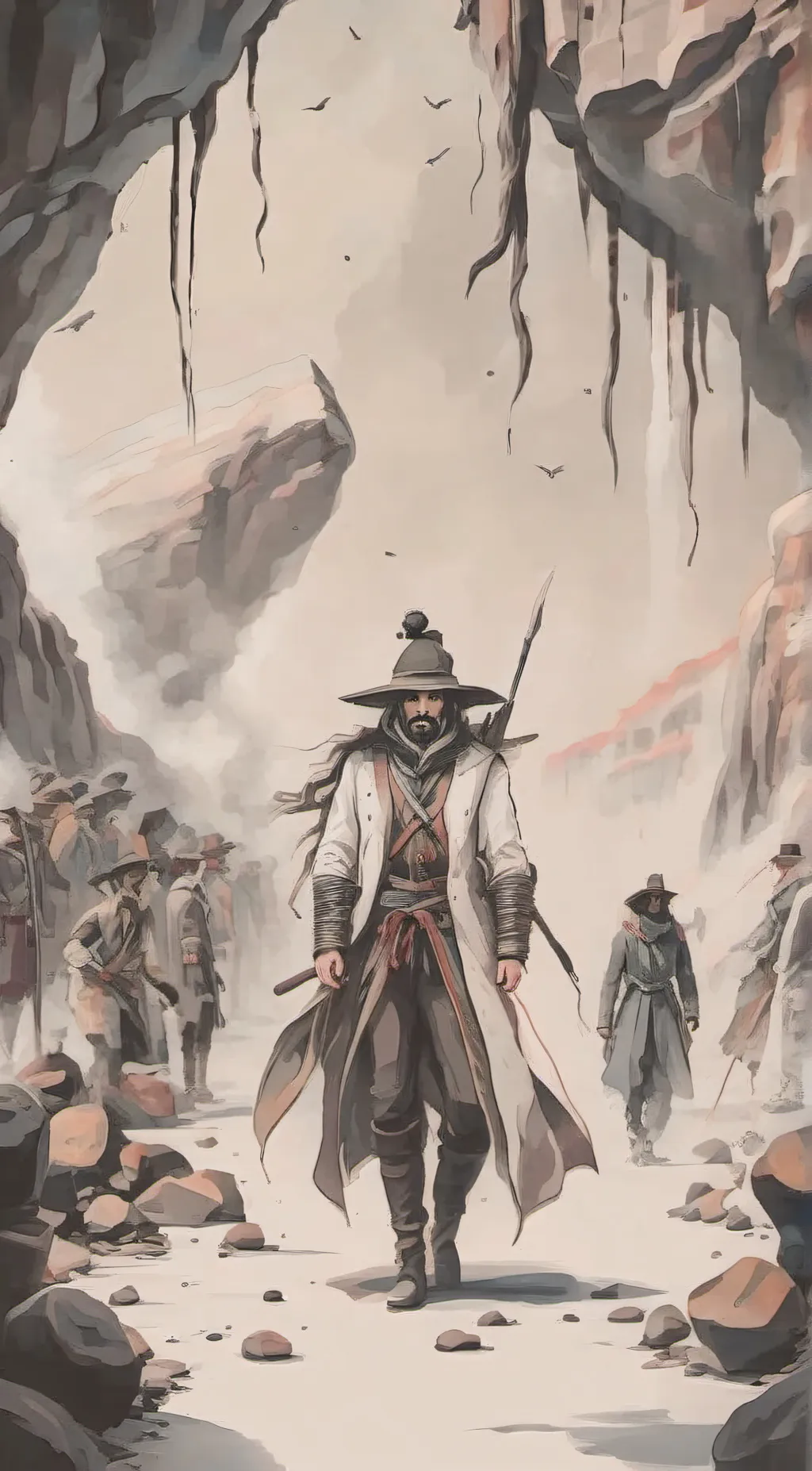 ai character: man background